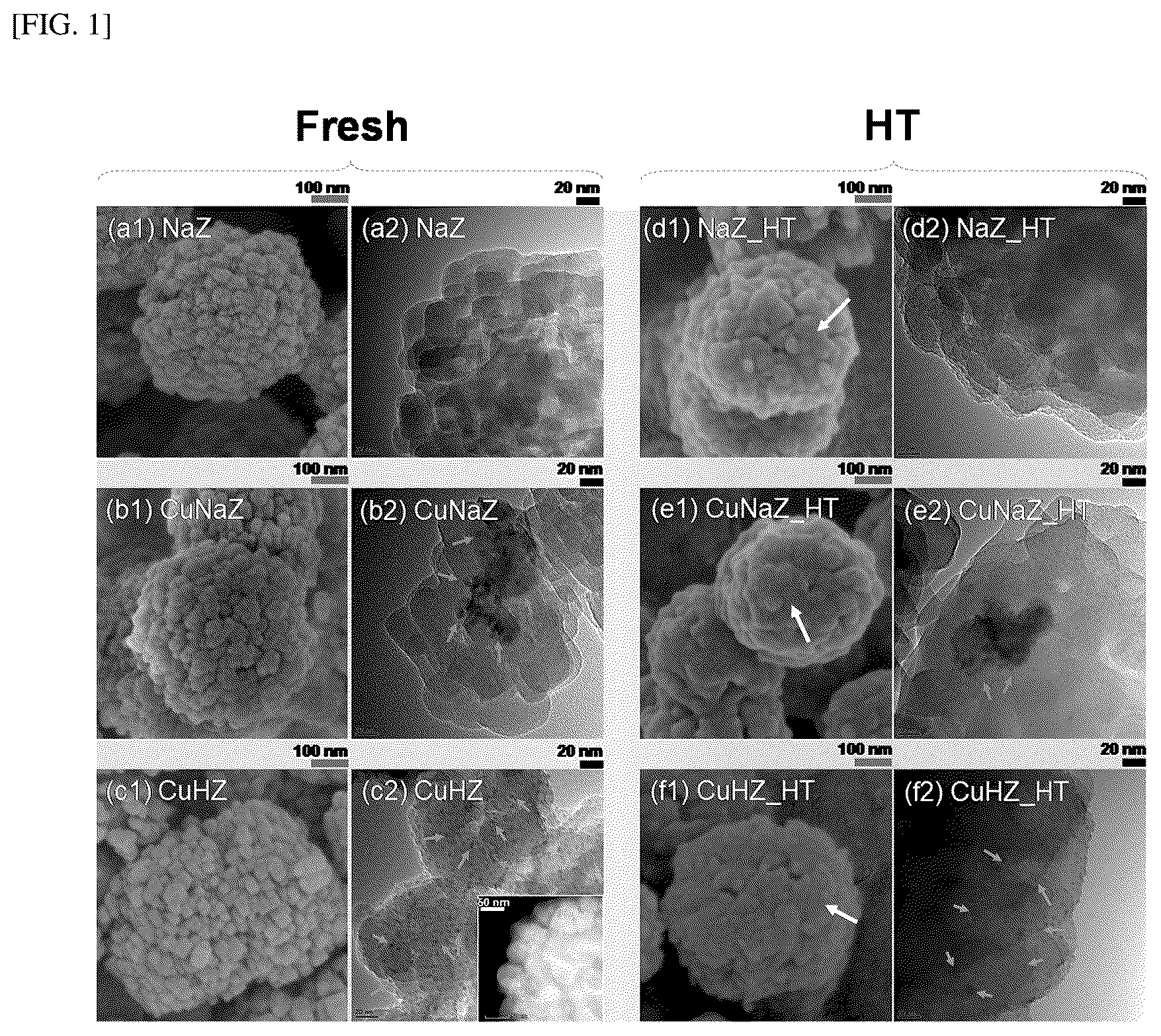 Patent US12303864 — Hydrocarbon adsorption and desorption complex comprising zeolite with controlled cation and preparation method therefor — Figure 1
