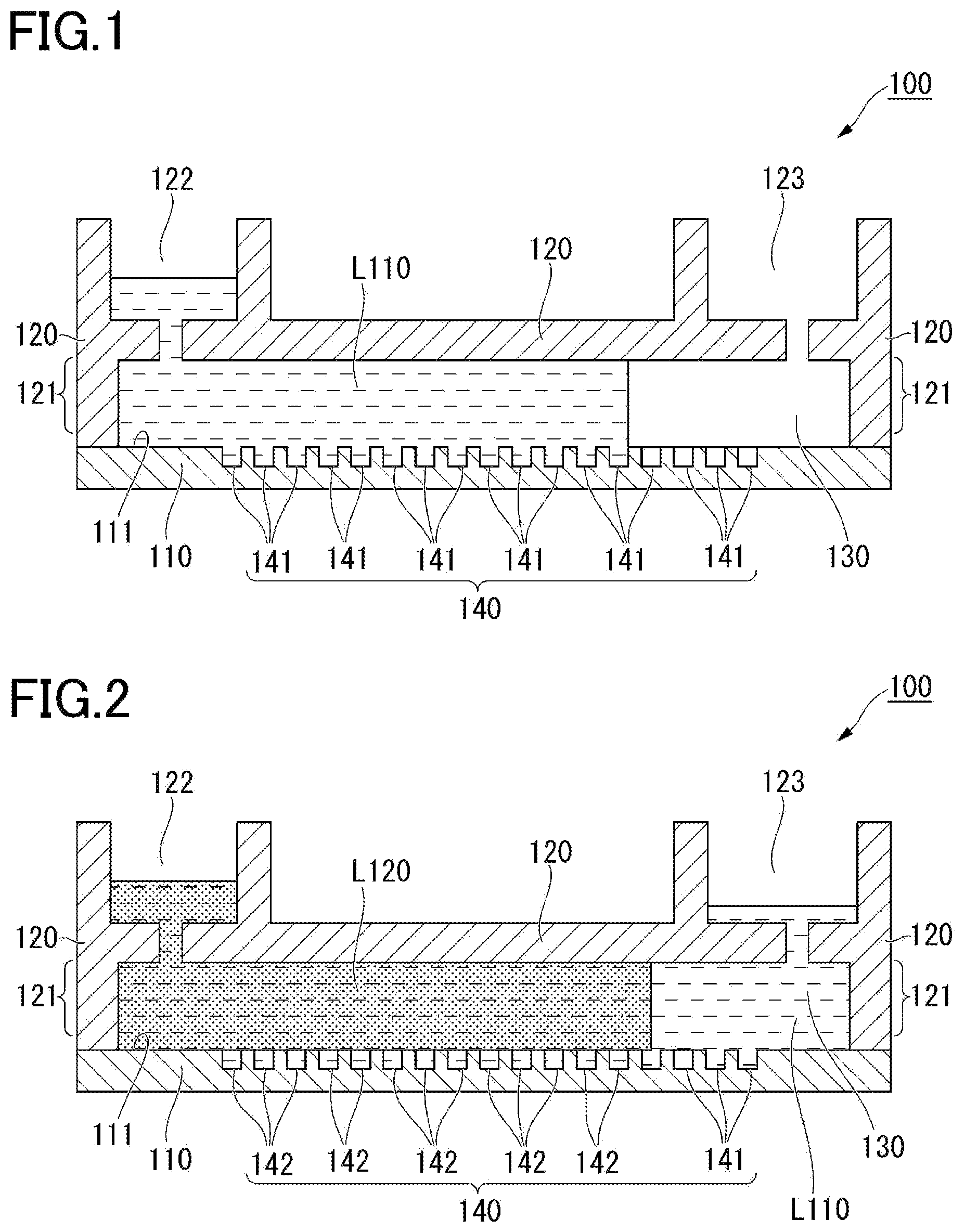 Patent US12303890 Figure 1 – Method of introducing liquid into wells