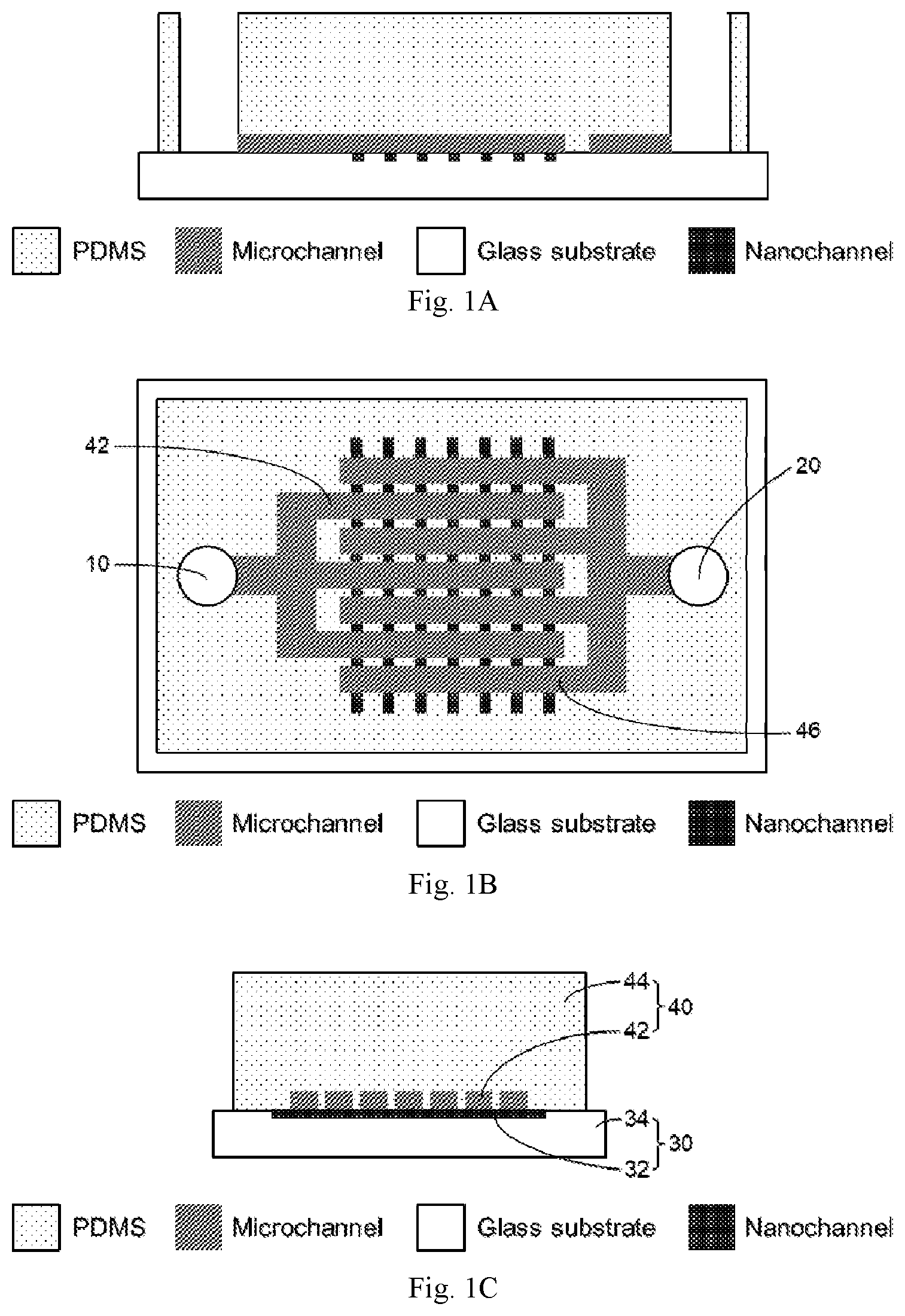 Patent US12303897 — Micro- and nano-fluidic chip, method of fabricating the same, and applications thereof — Figure 1