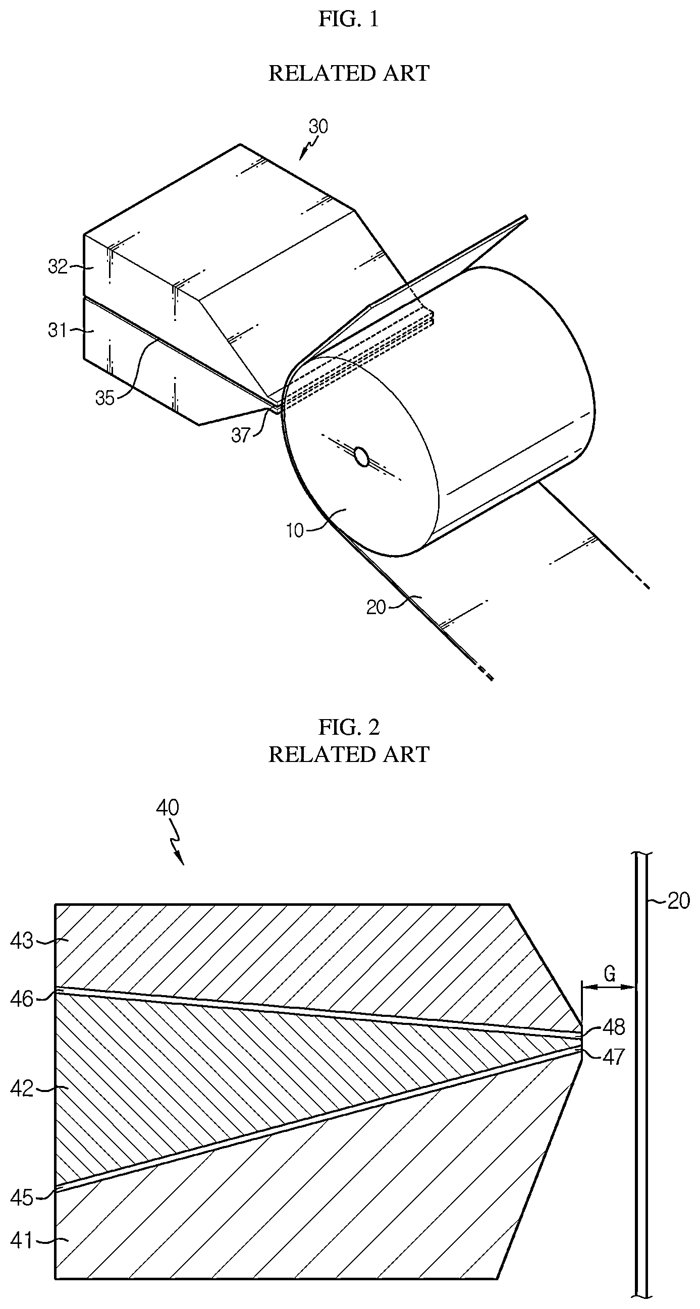 Patent US12303932 Figure 1 – Multi-slot die coater