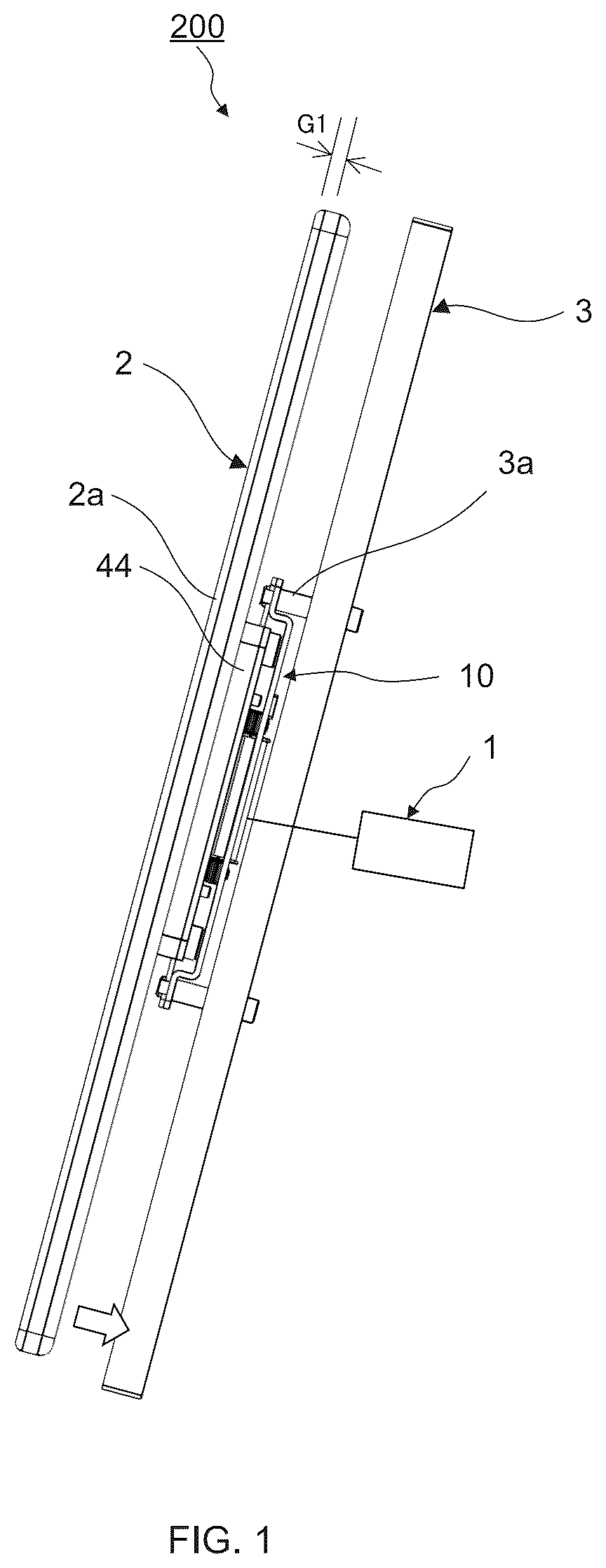 Patent US12303940 Figure 1 – Vibration presenting device