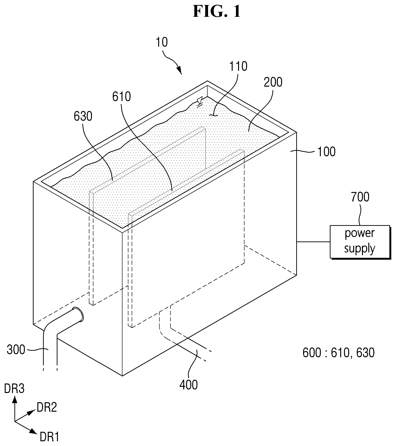 Patent US12303947 Figure 1 – Apparatus for cleaning mask