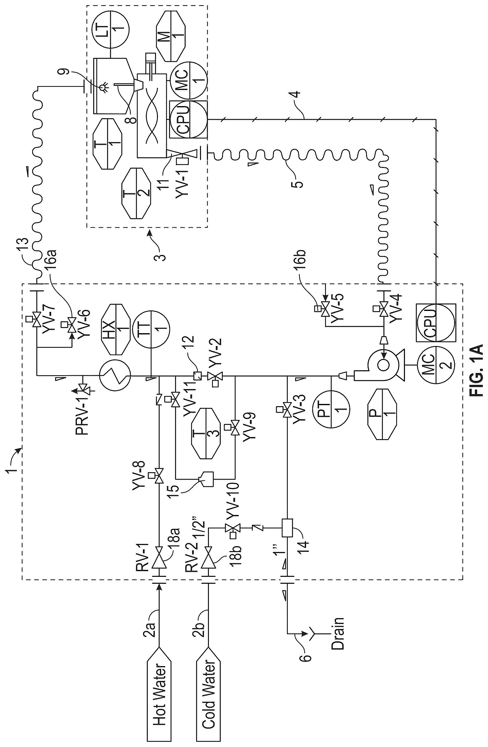 Patent US12303948 Figure 1 – Systems and methods for cleaning food product forming and dispensing devices