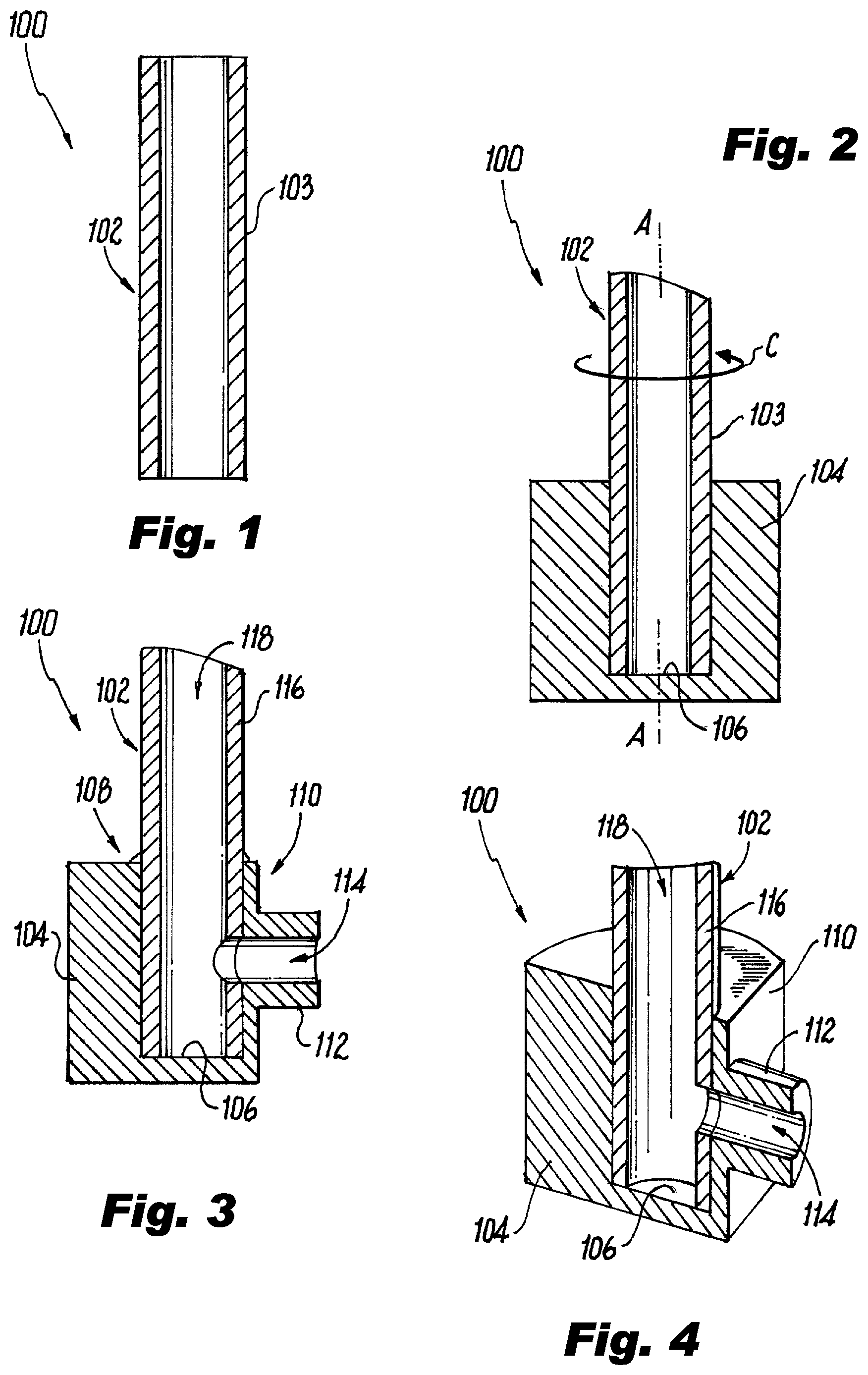 Patent US12303991 — Material deposition for fuel nozzle joint — Figure 1