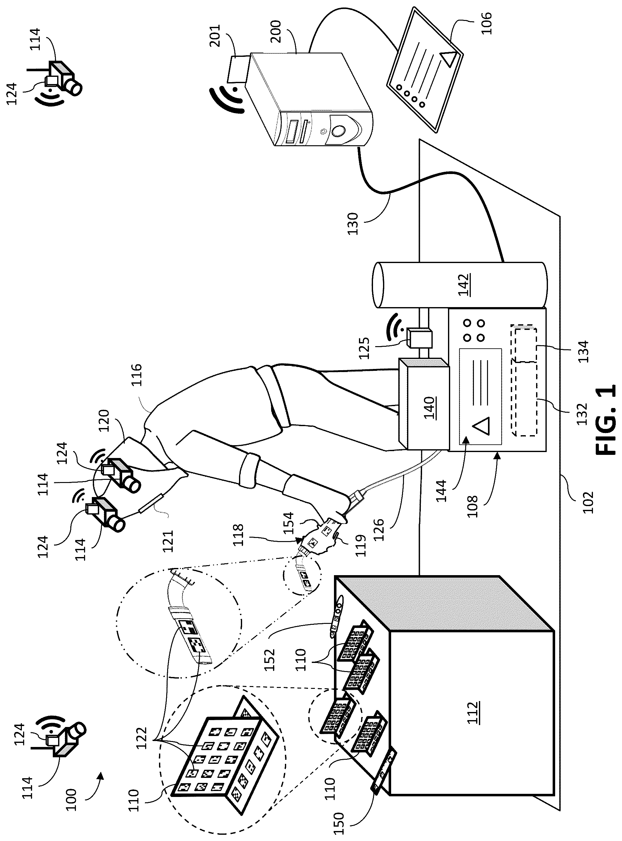 Patent US12304007 — Virtual markings in welding systems — Figure 1