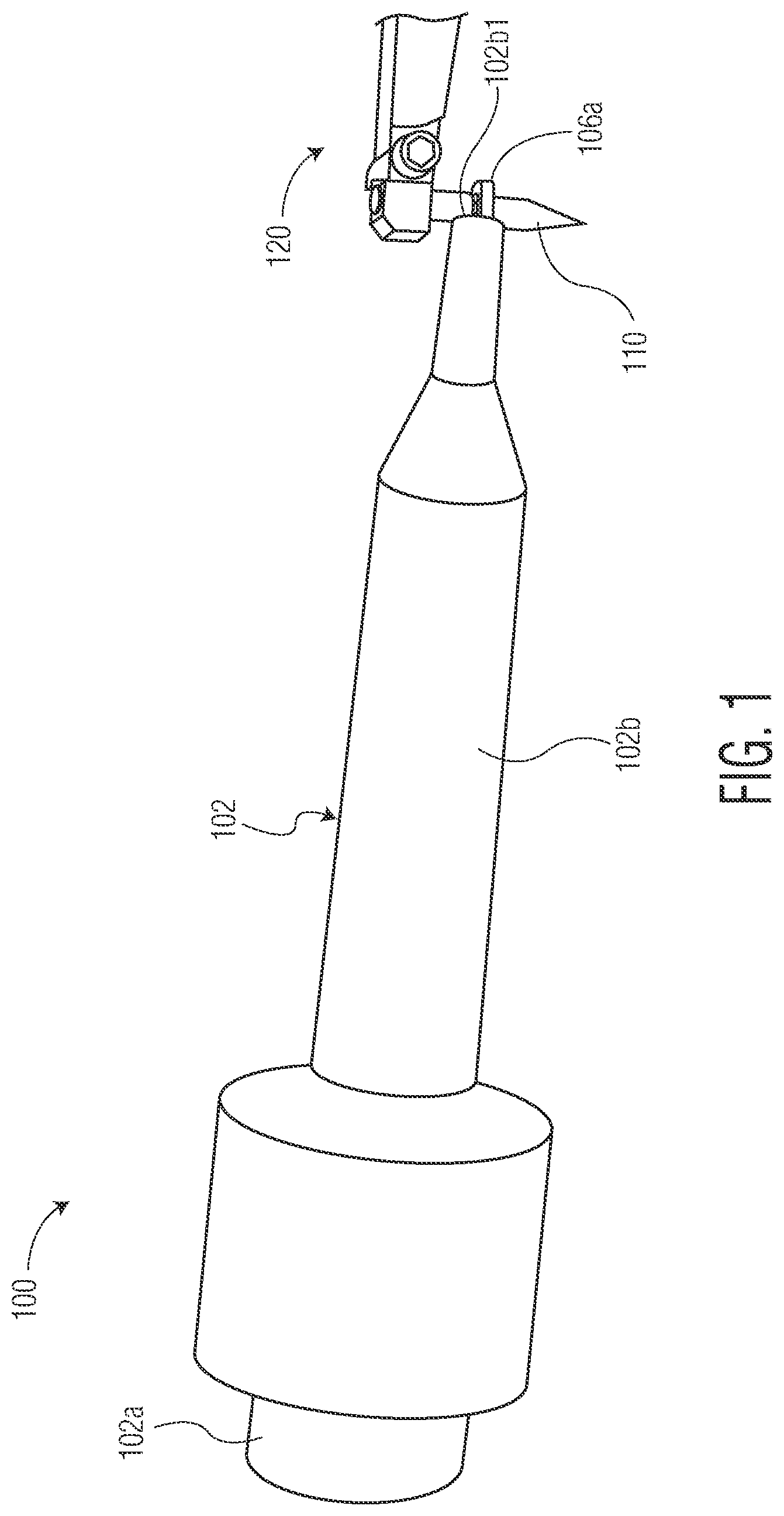 Patent US12304009 Figure 1 – Methods of installing wire bonding tools on wire bonding systems, and related installation tools and systems