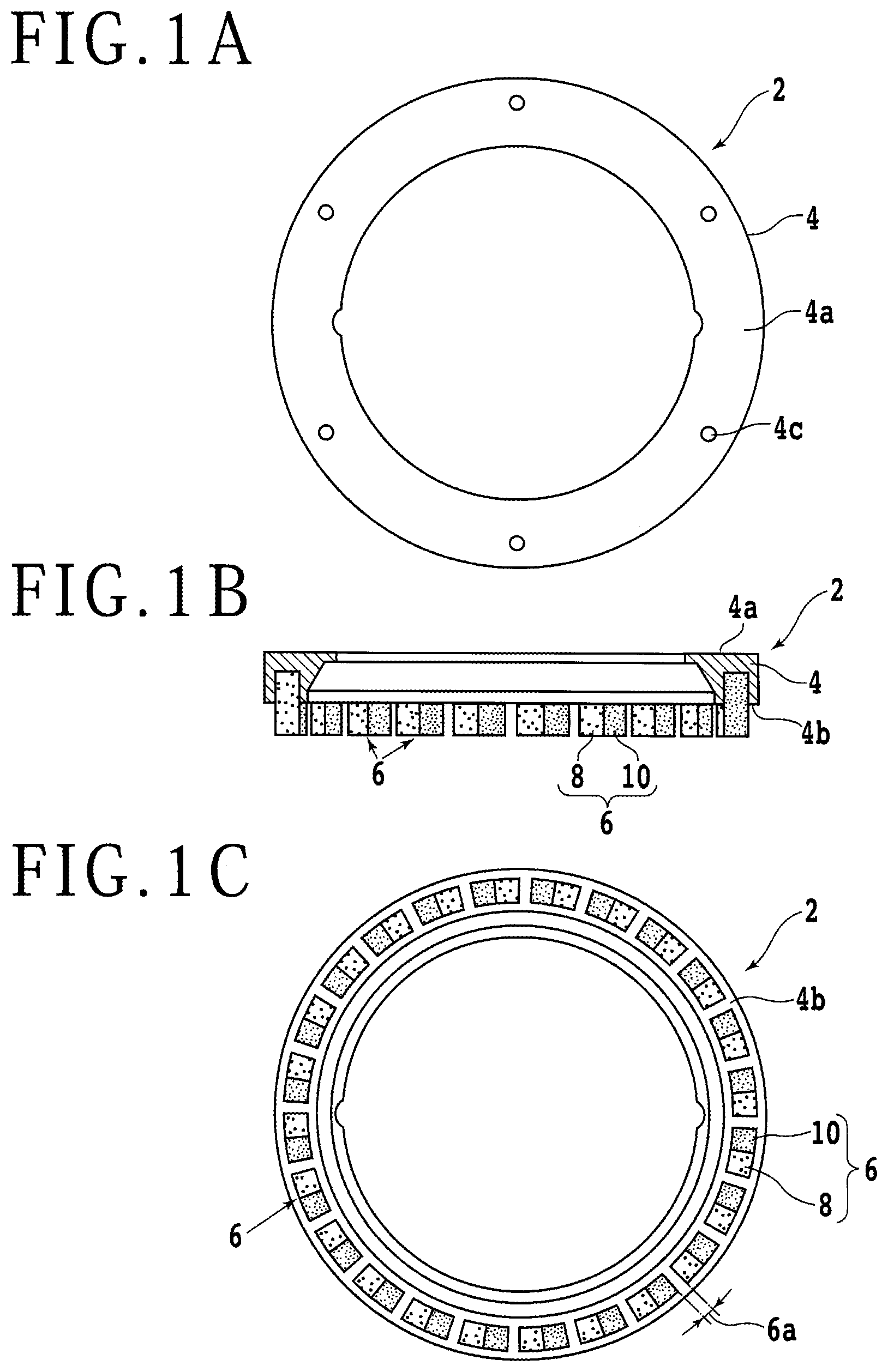 Patent US12304029 — Grinding wheel — Figure 1