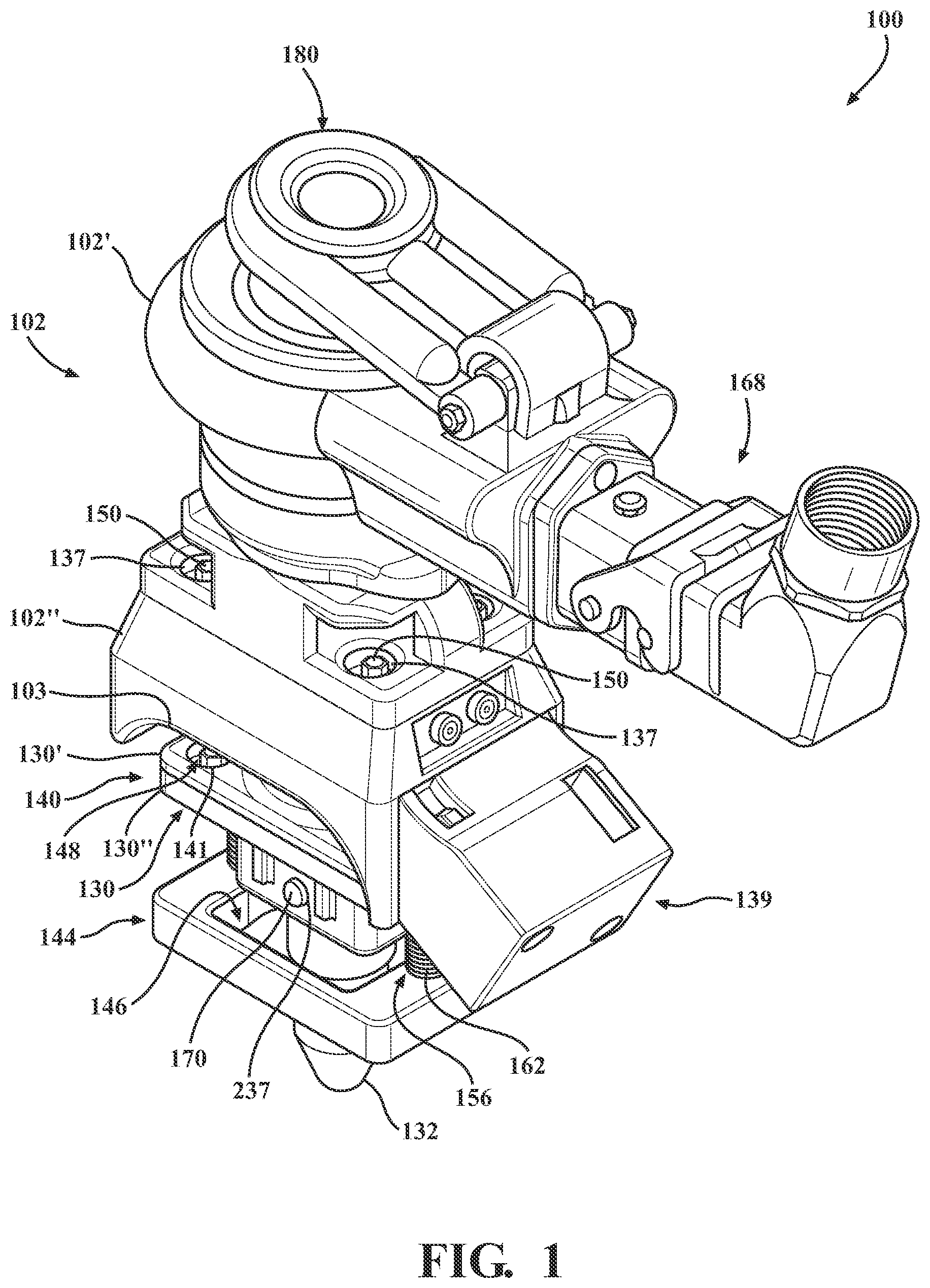 Patent US12304041 Figure 1 – Retainer installation tool