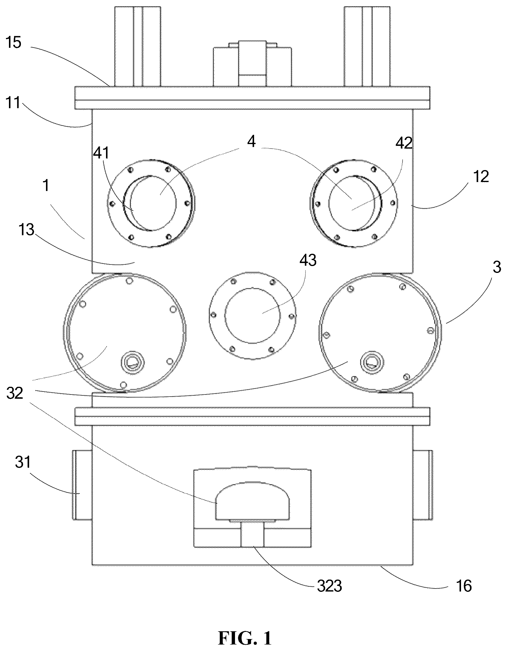 Patent US12304056 — Internal inspection robot — Figure 1