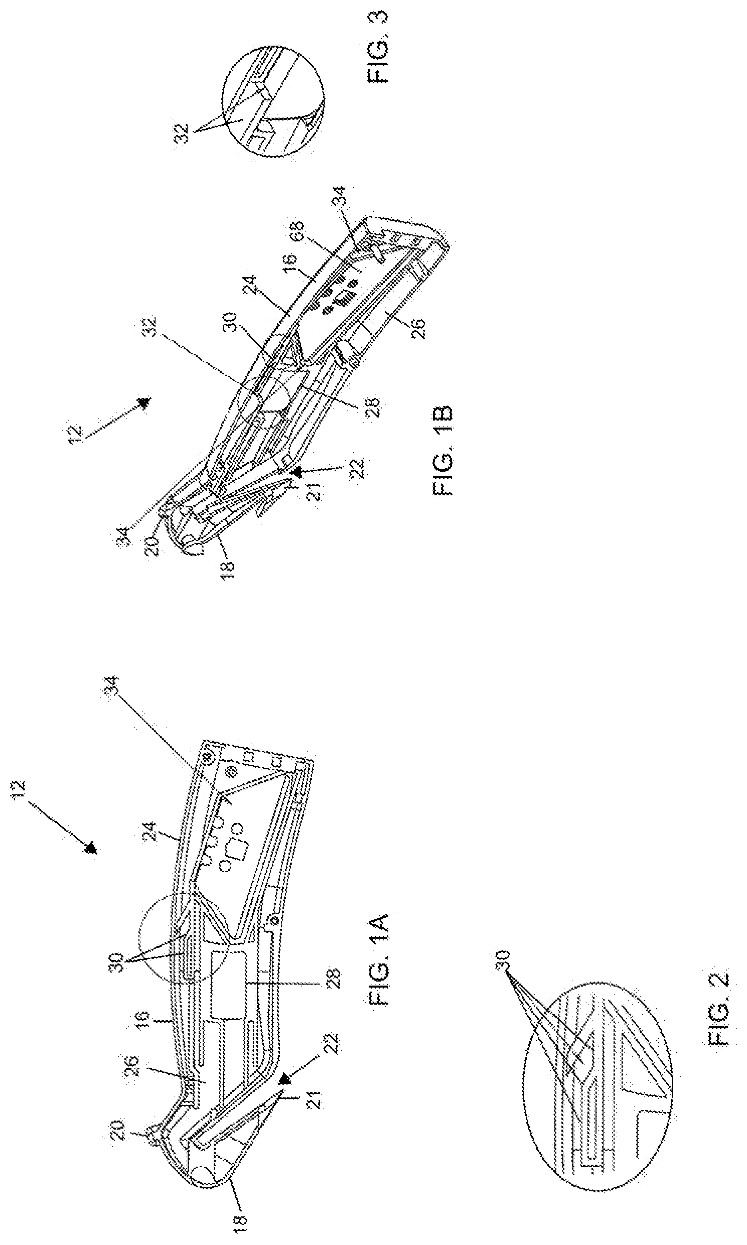 Patent US12304097 — Retractable utility knife — Figure 1