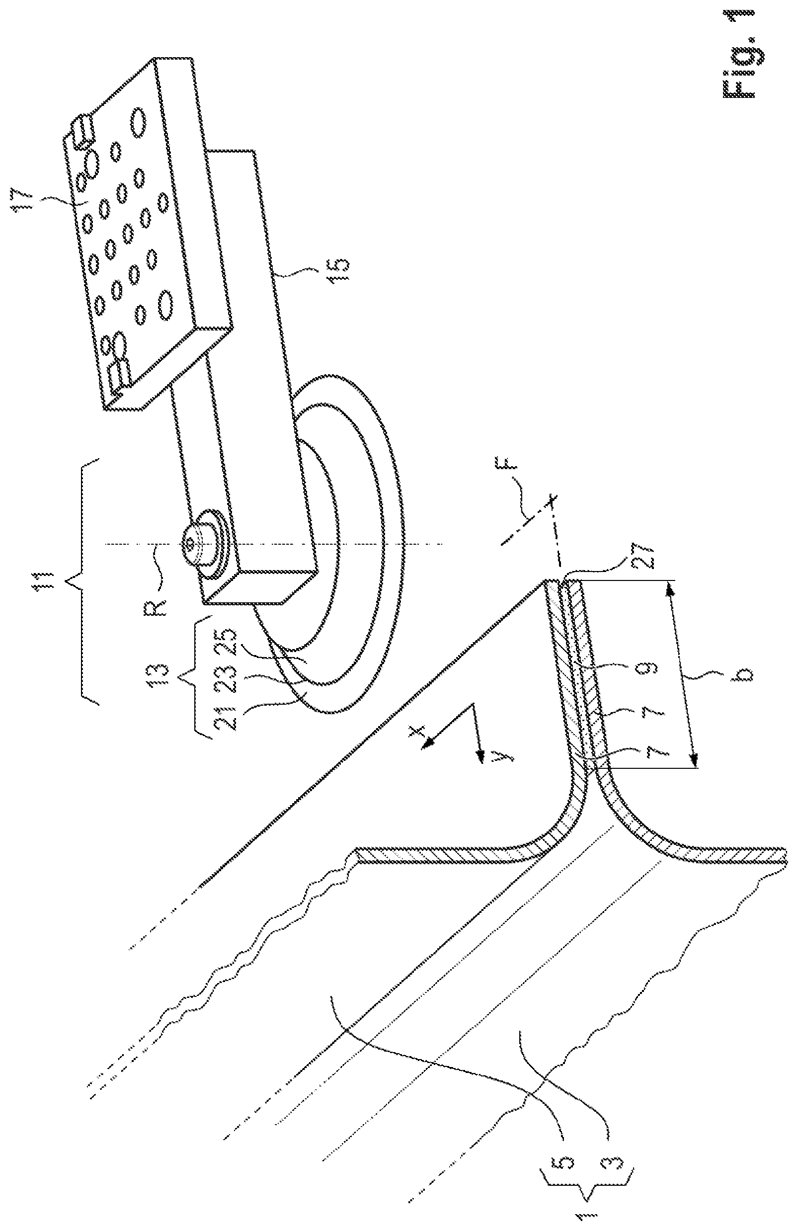 Patent US12304099 — Method for disassembling a battery housing of a high-voltage battery system — Figure 1