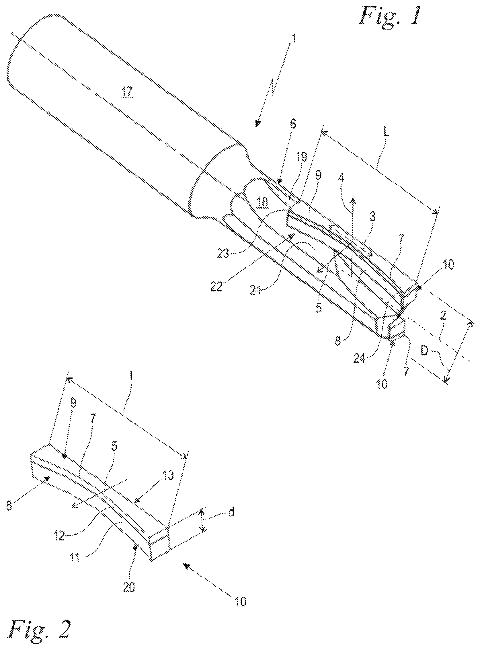 Patent US12304104 Figure 1 – Milling tool and method for producing such a milling tool