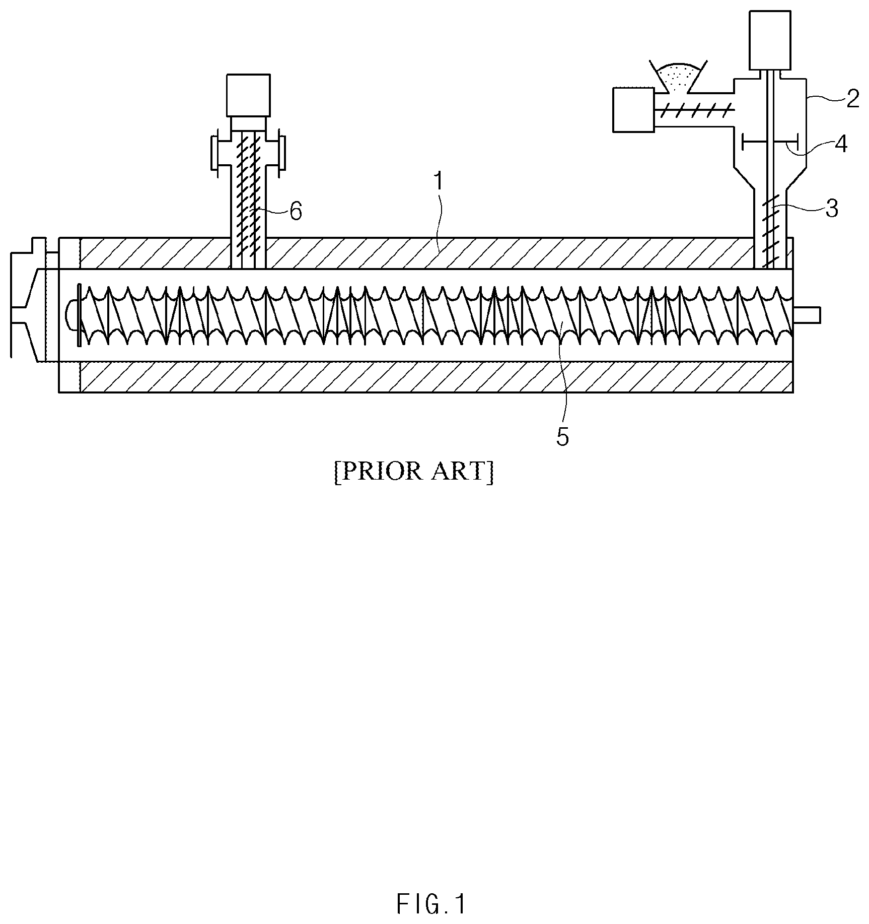 Patent US12304111 — Extruder — Figure 1
