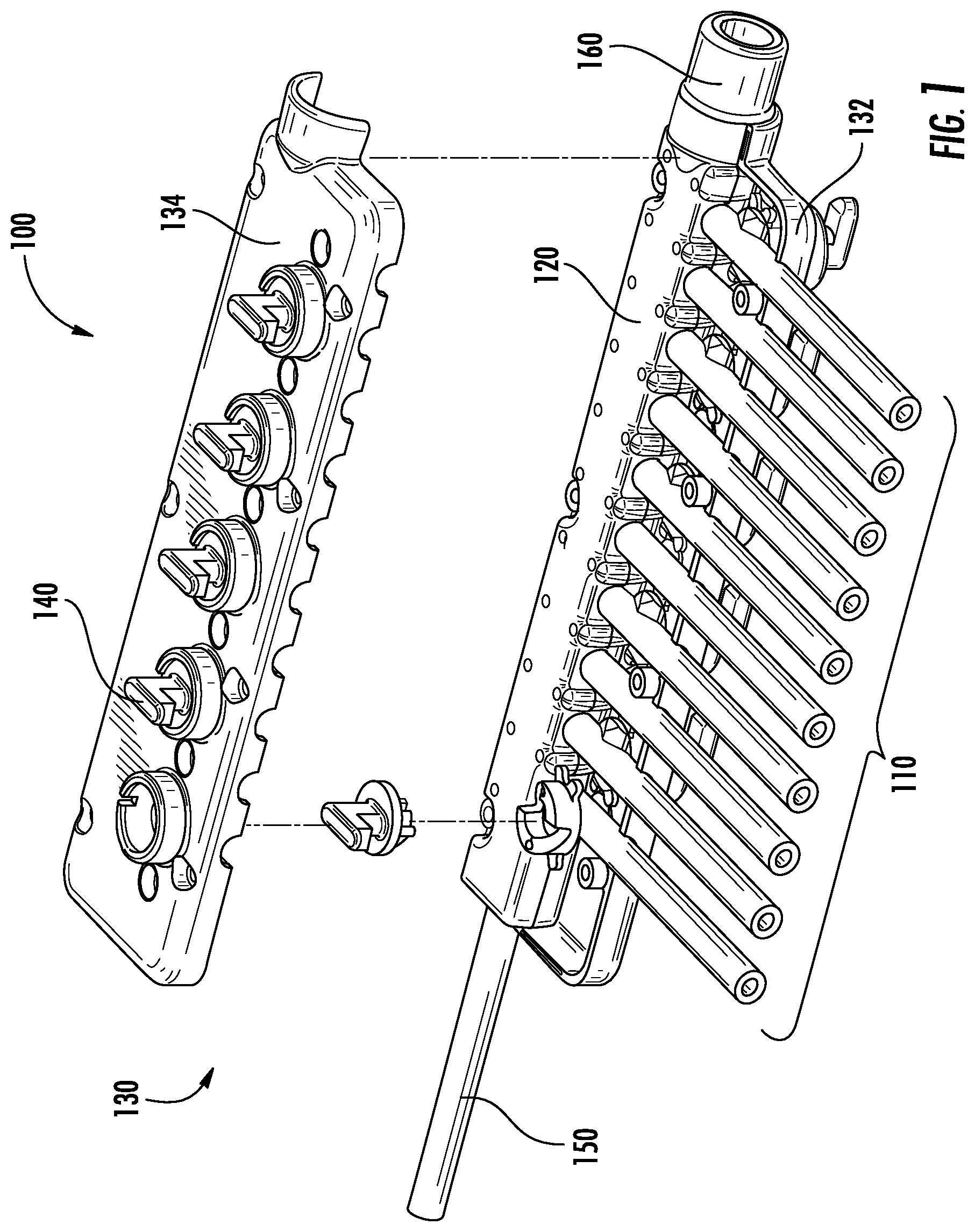 Patent US12304116 — Fluid transfer assembly, a fluid transfer system, and a related method — Figure 1