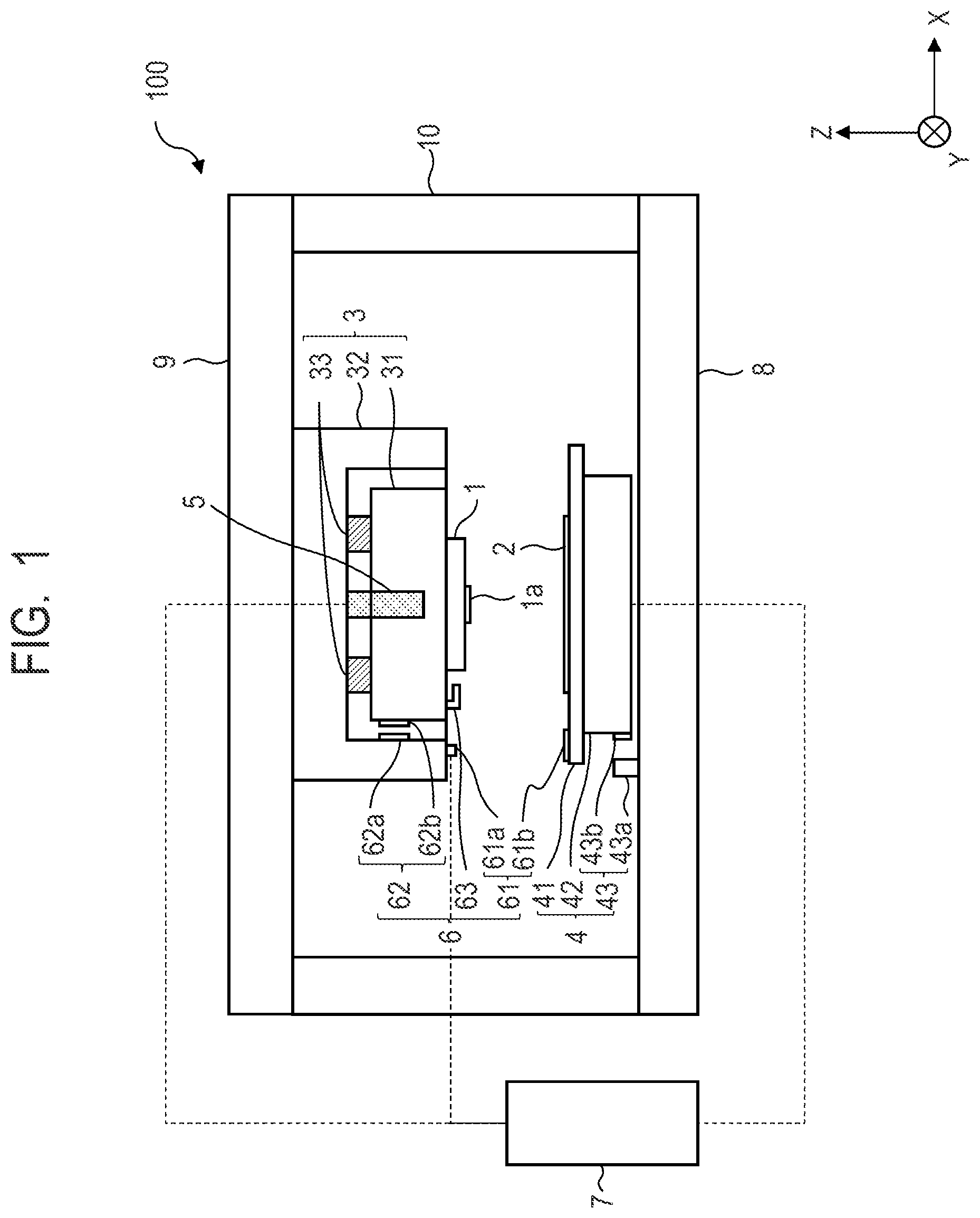 Patent US12304121 — Imprint apparatus and article manufacturing method — Figure 1