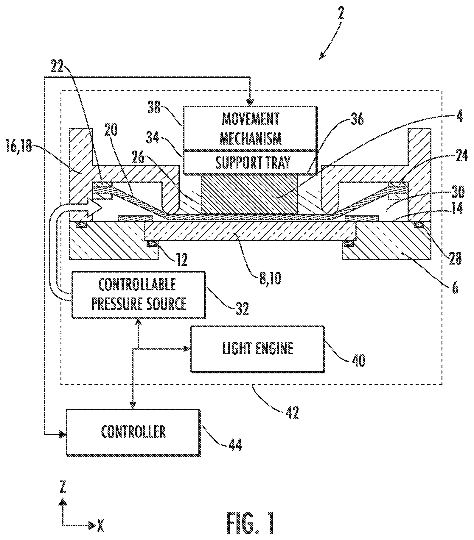 Patent US12304149 — Method of manufacturing a three-dimensional article — Figure 1