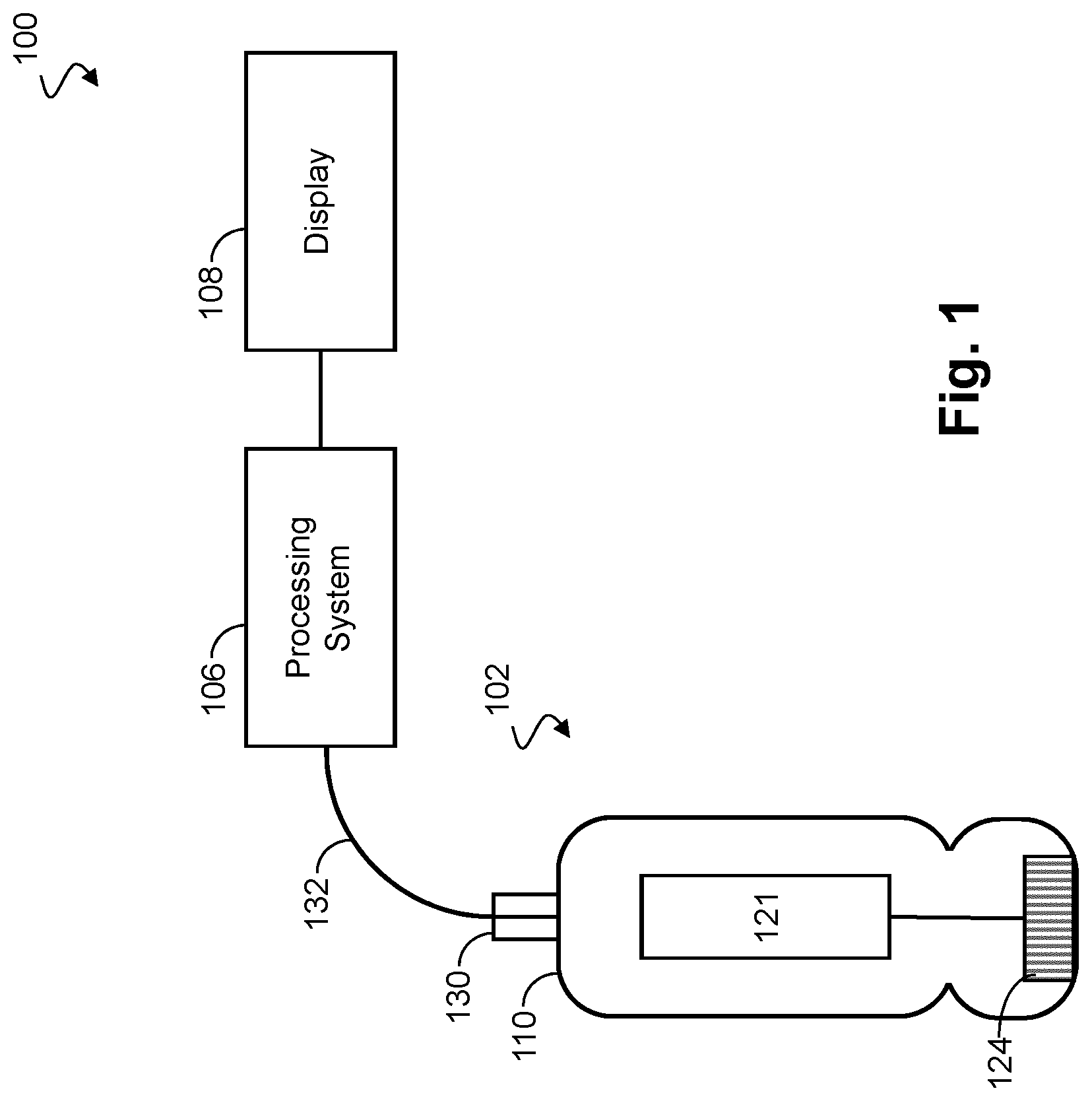 Patent US12304152 Figure 1 – Ultrasound probe handle