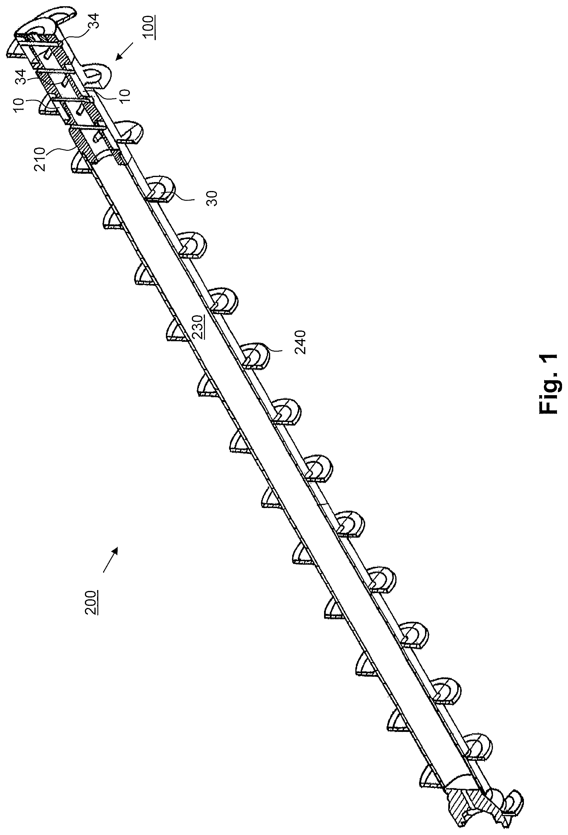 Patent US12304167 — Helical screw conveyor unit, worm shaft, worm extruder, and method for providing a worm shaft — Figure 1