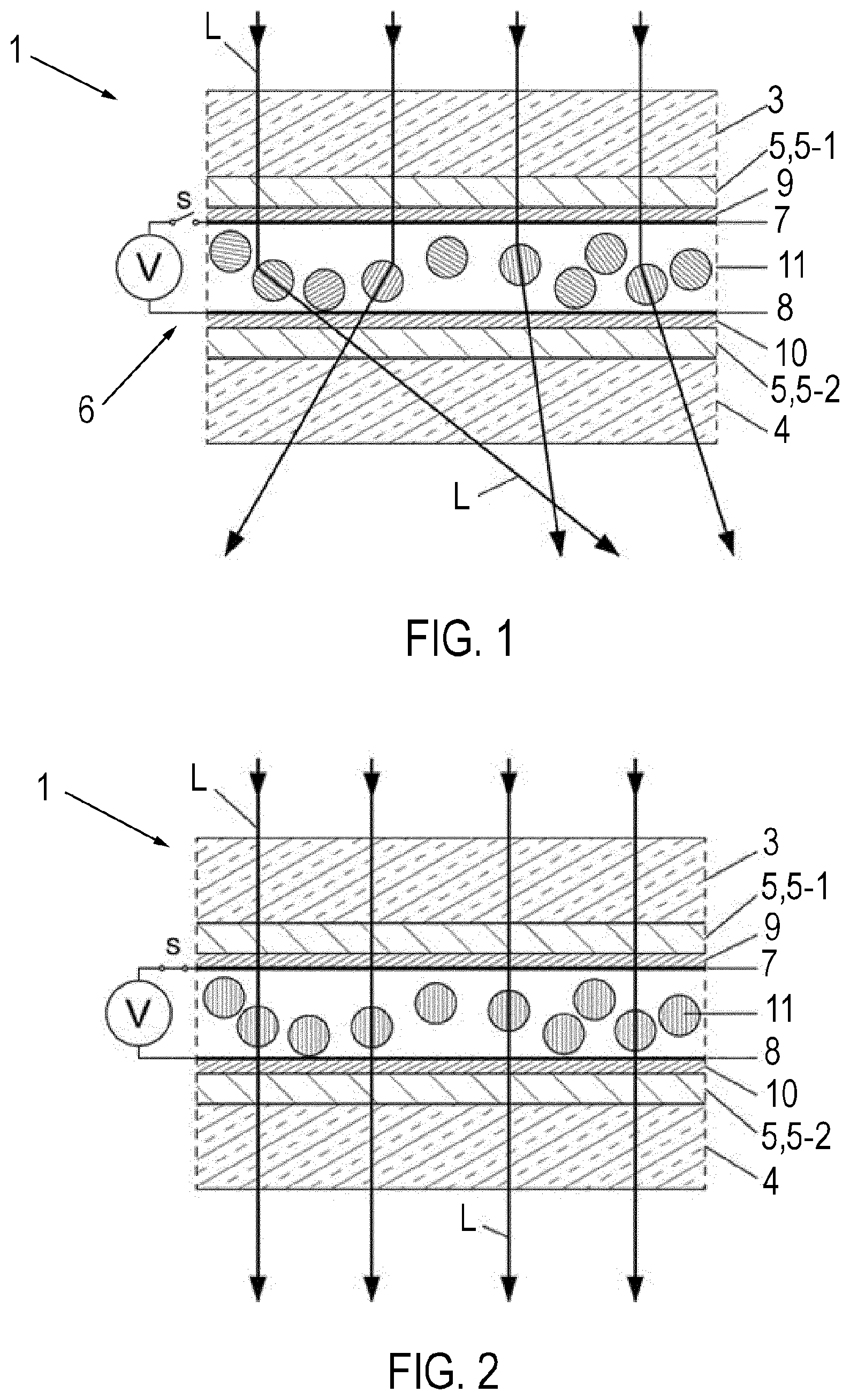 Patent US12304173 — Connection assembly, having a composite pane and a functional element — Figure 1