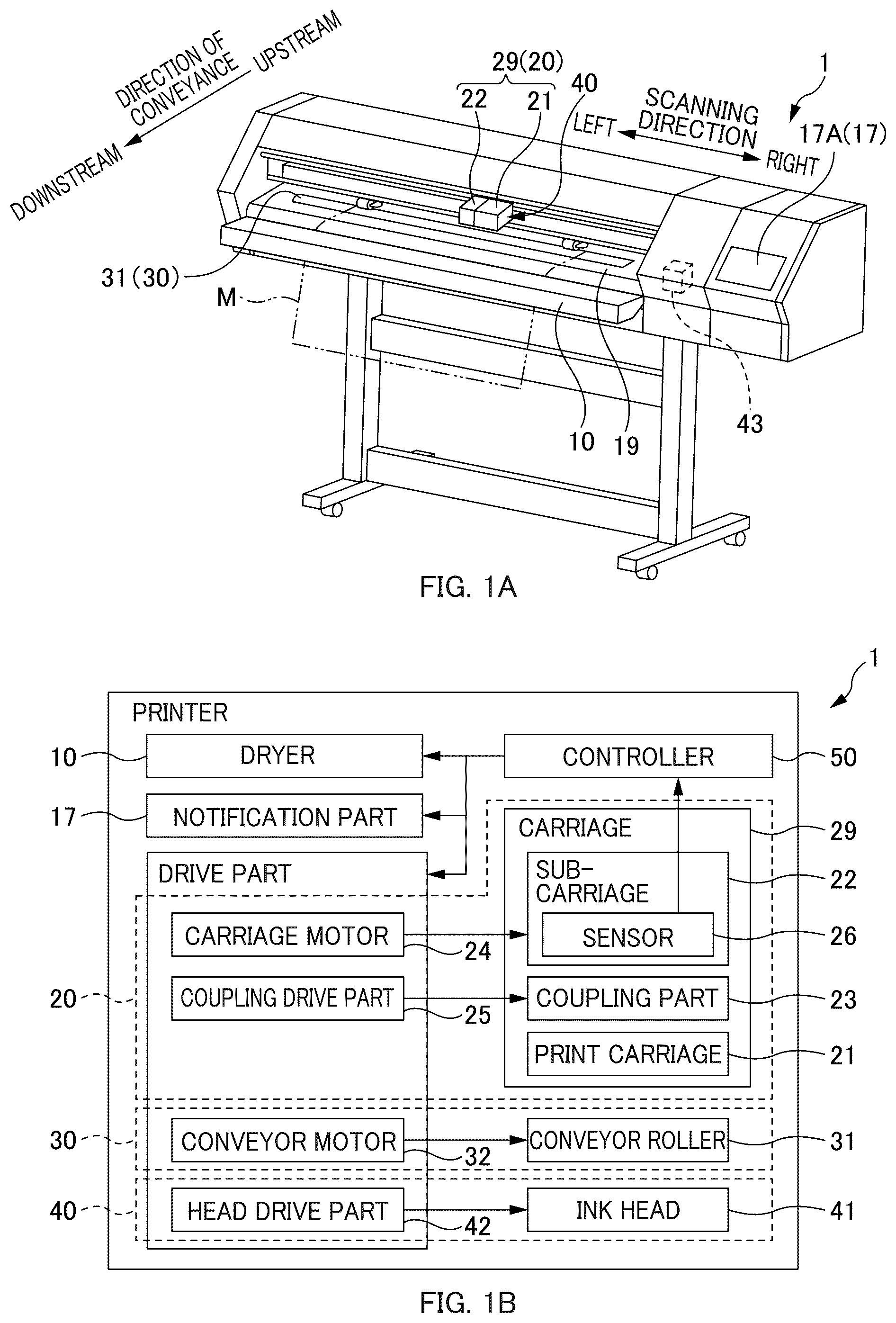 Patent US12304192 — Printer and printing method — Figure 1