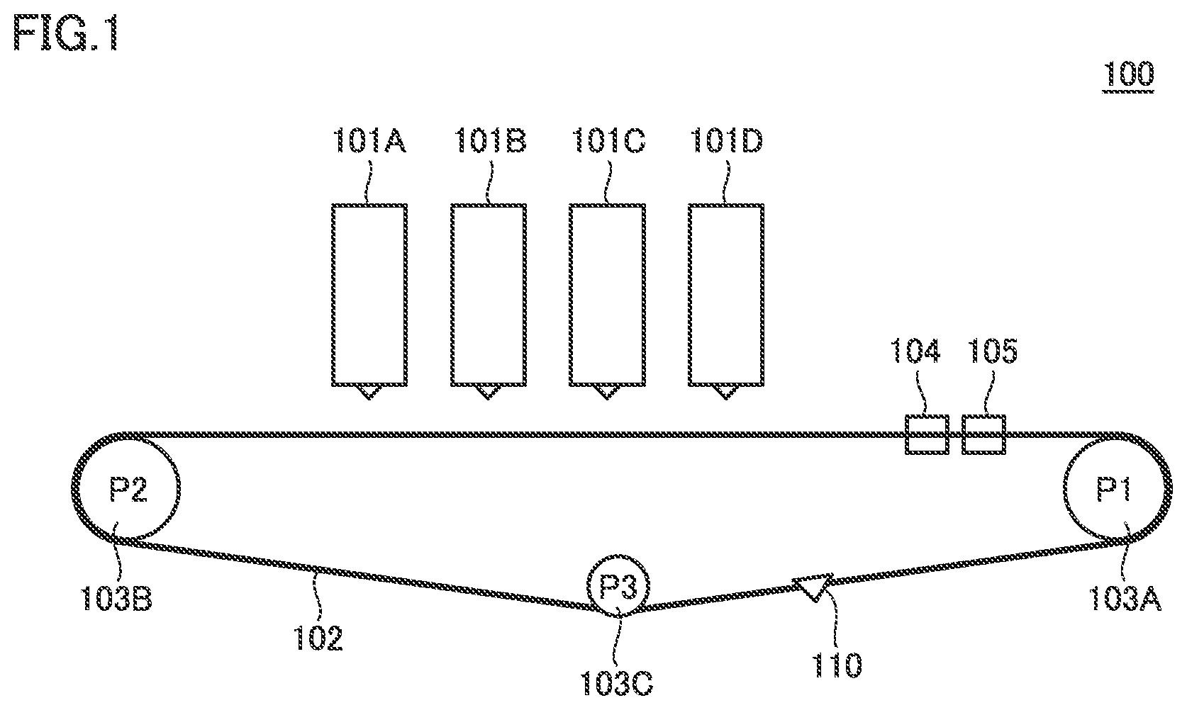 Patent US12304195 — Image forming apparatus and control method — Figure 1