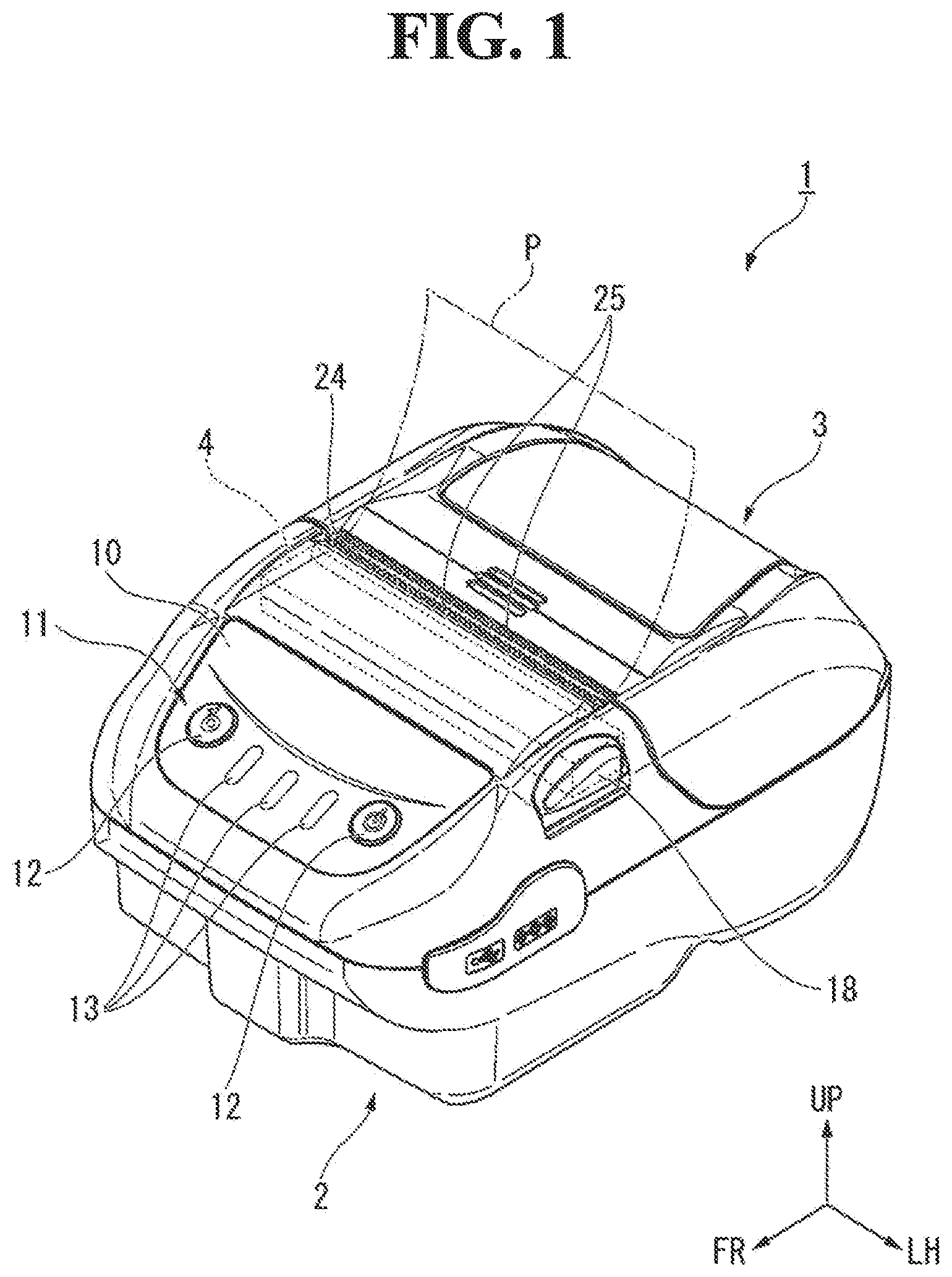 Patent US12304197 — Thermal printer — Figure 1