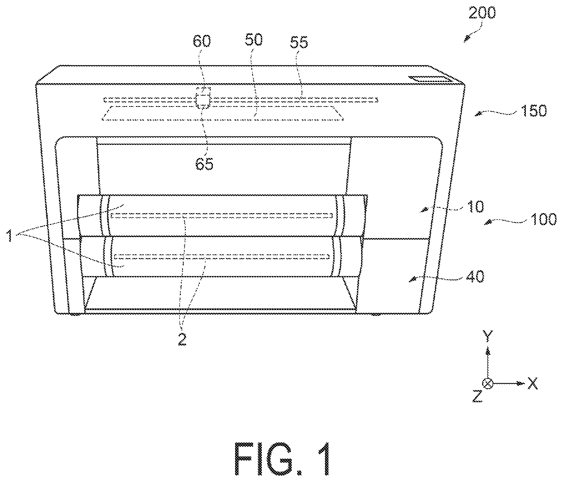 Patent US12304199 — Supply device for roll medium and recording device — Figure 1