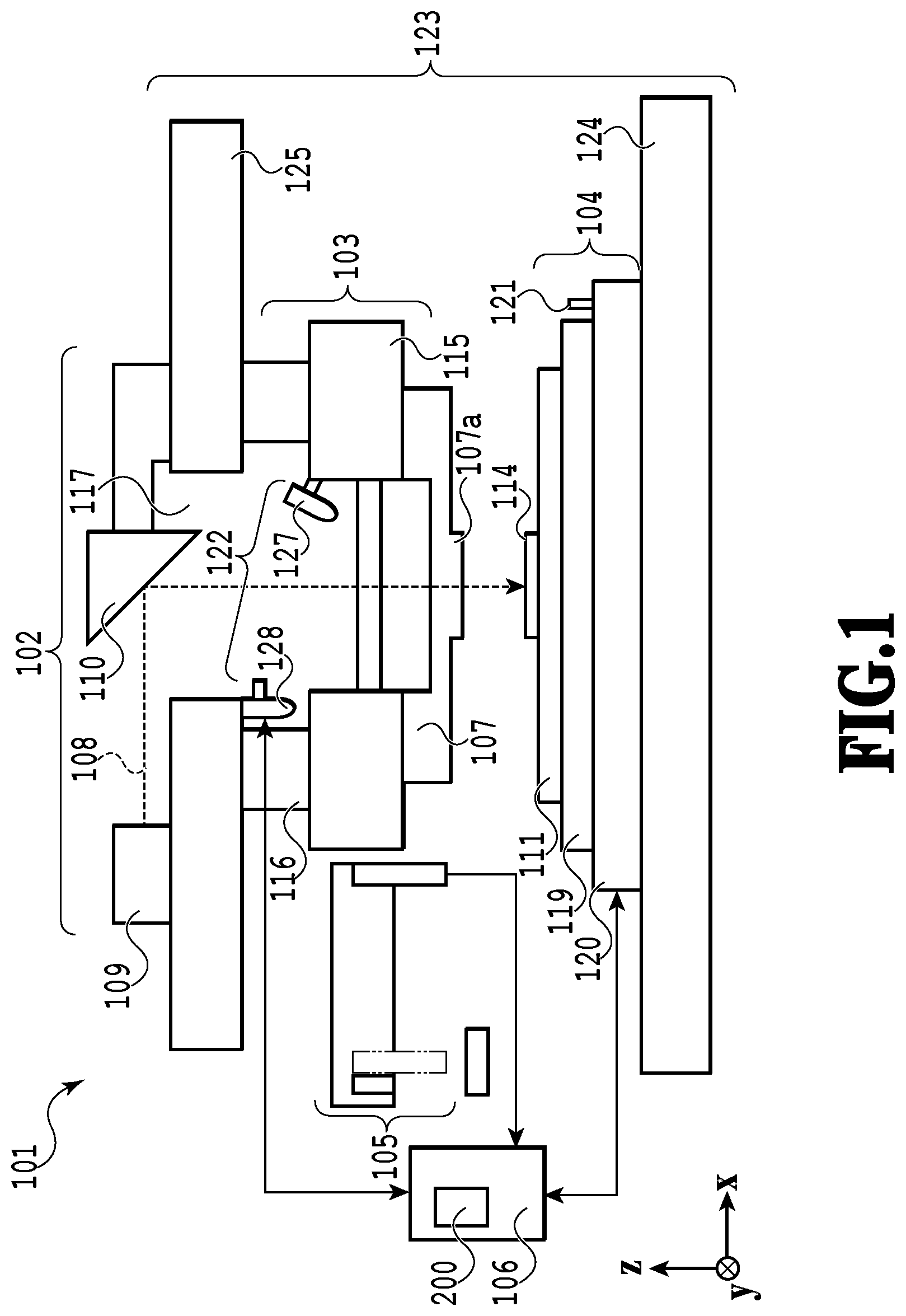 Patent US12304200 — Imprint apparatus, method of controlling imprint apparatus, and storage medium — Figure 1