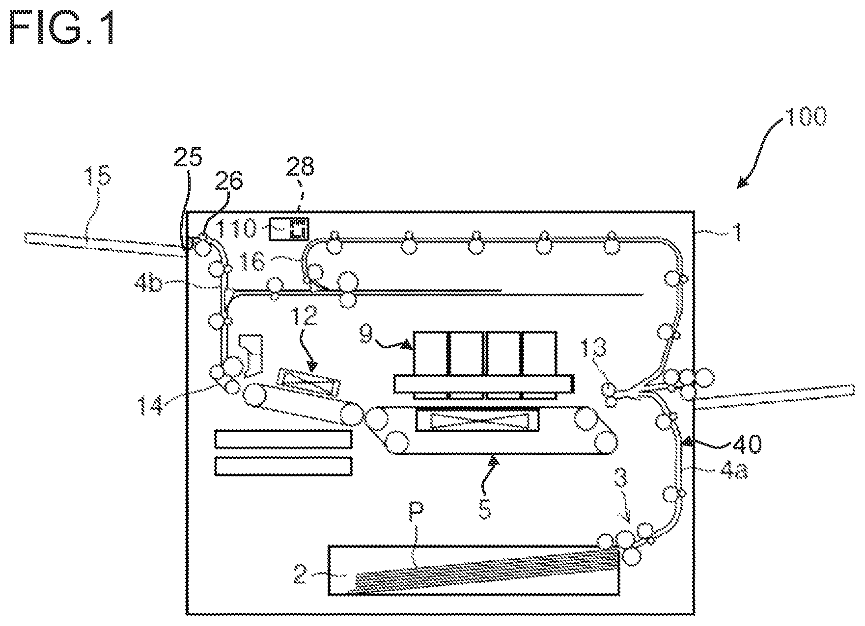 Patent US12304202 — Inkjet recording apparatus — Figure 1