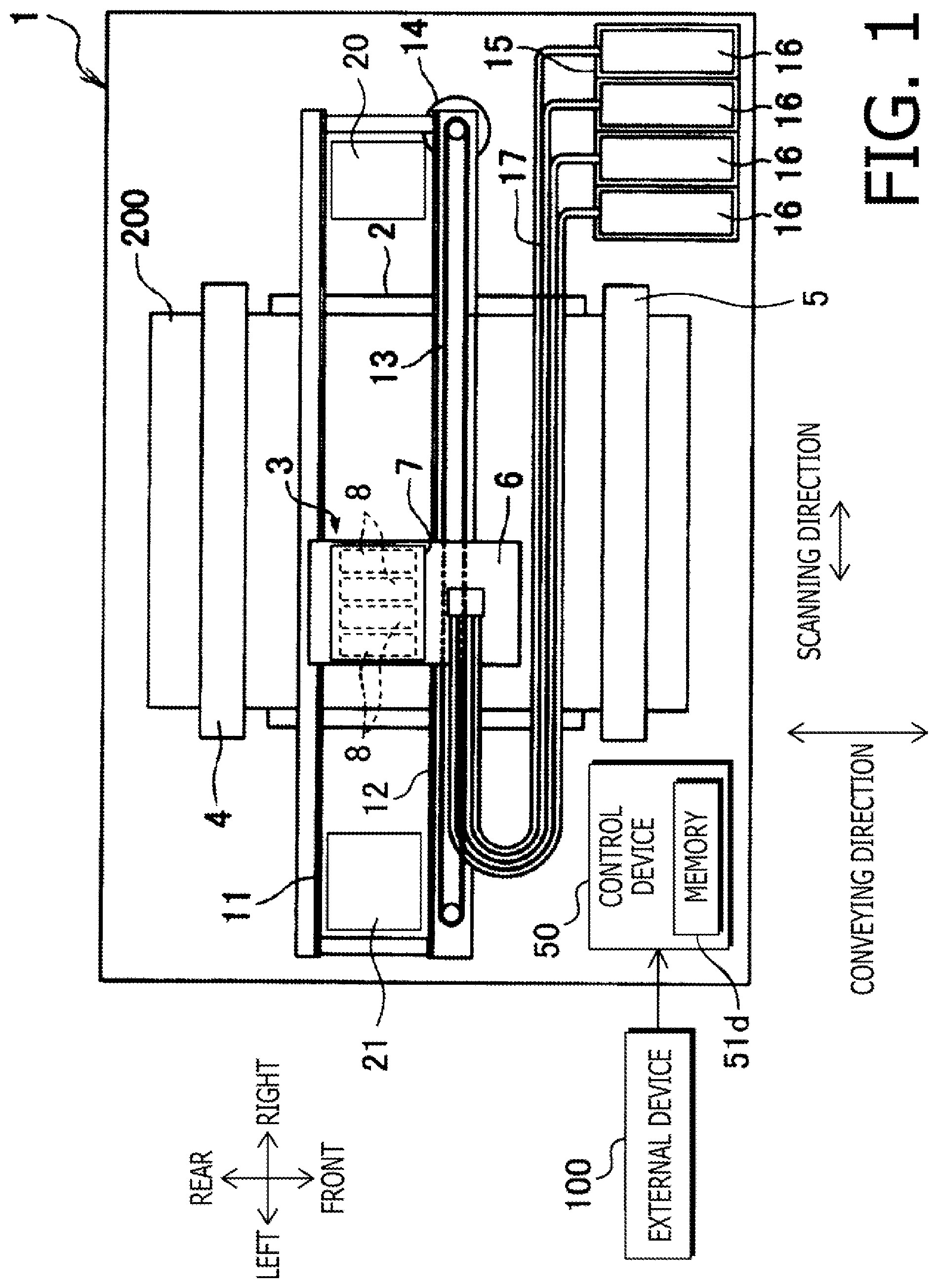 Patent US12304205 — Printing apparatus — Figure 1