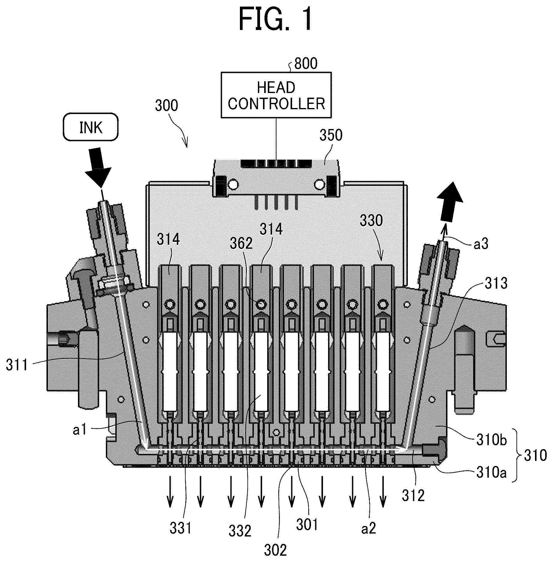Patent US12304206 — Liquid discharge head and liquid discharge apparatus — Figure 1