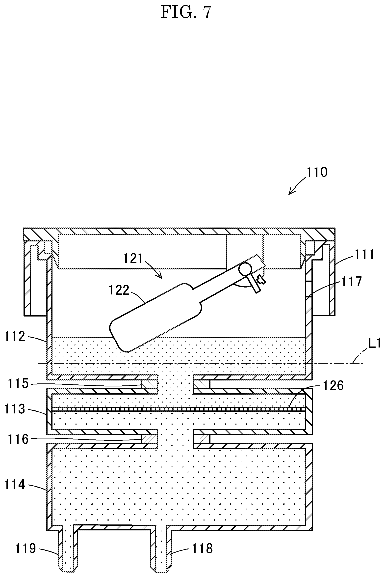 Patent US12304215 Figure 7 – Sub-tank and inkjet recording apparatus
