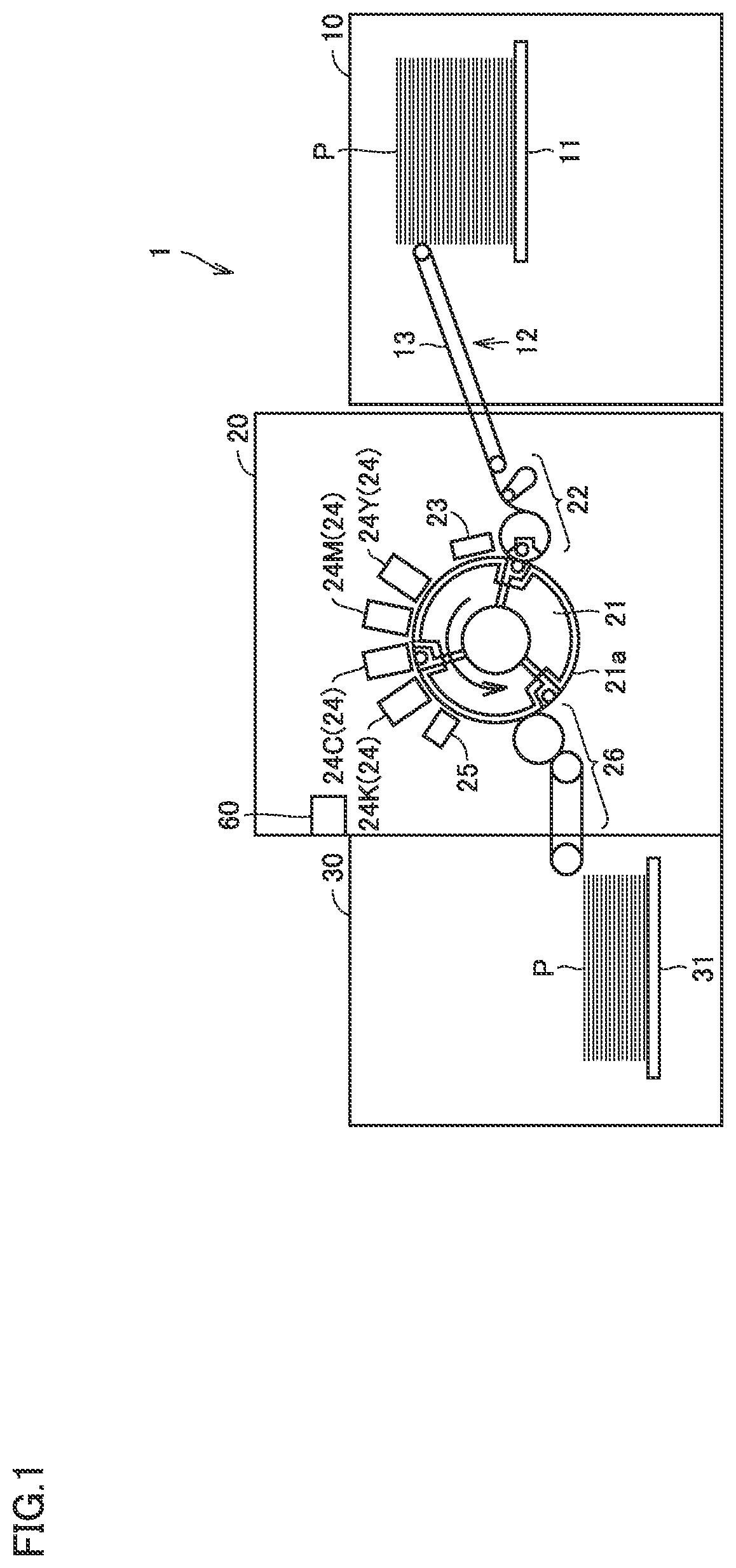 Patent US12304217 — Image forming apparatus — Figure 1