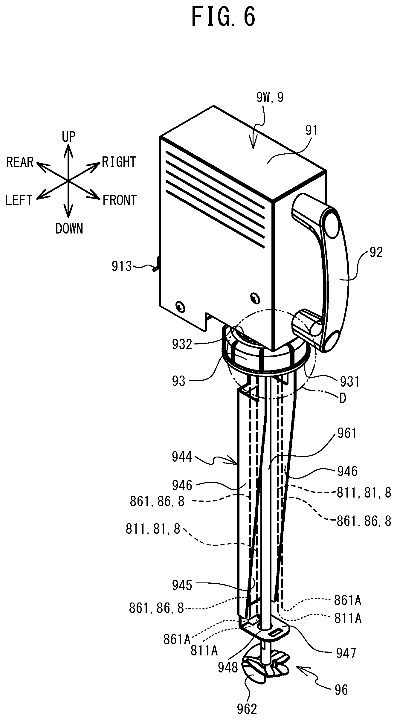 Patent US12304219 Figure 6 – Liquid supply system, control method, non-transitory computer-readable medium storing computer-readable instructions, and liquid supply device