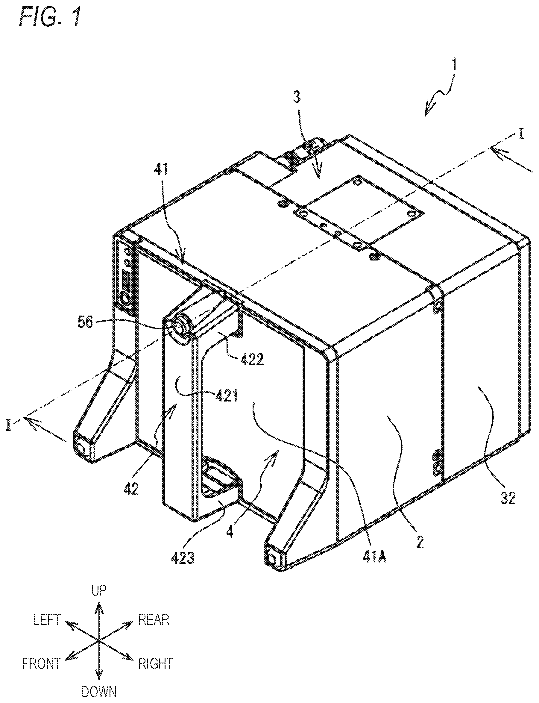 Patent US12304221 — Printing device — Figure 1