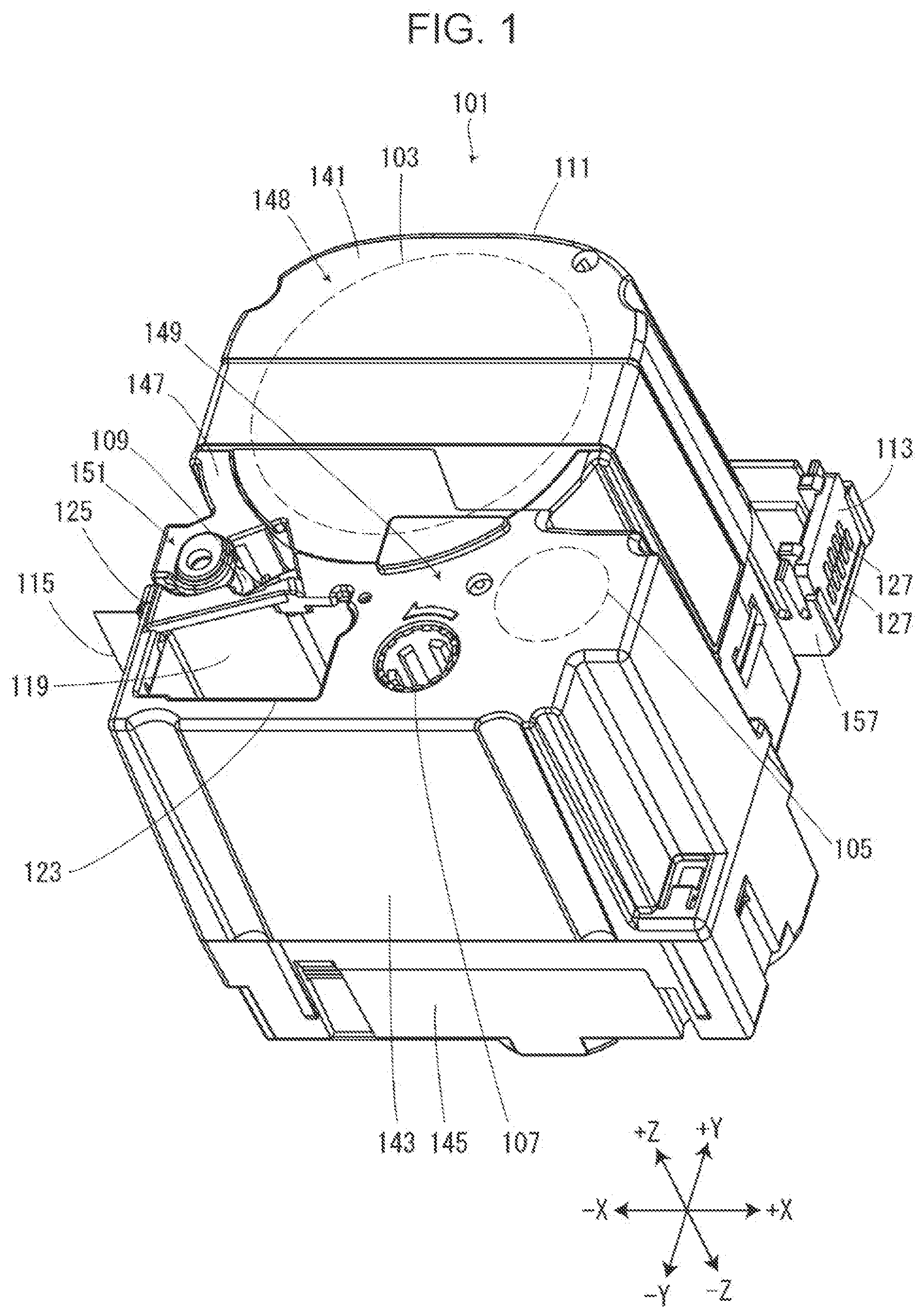 Patent US12304222 — Tape cartridge, tape roll, and tape cartridge set — Figure 1
