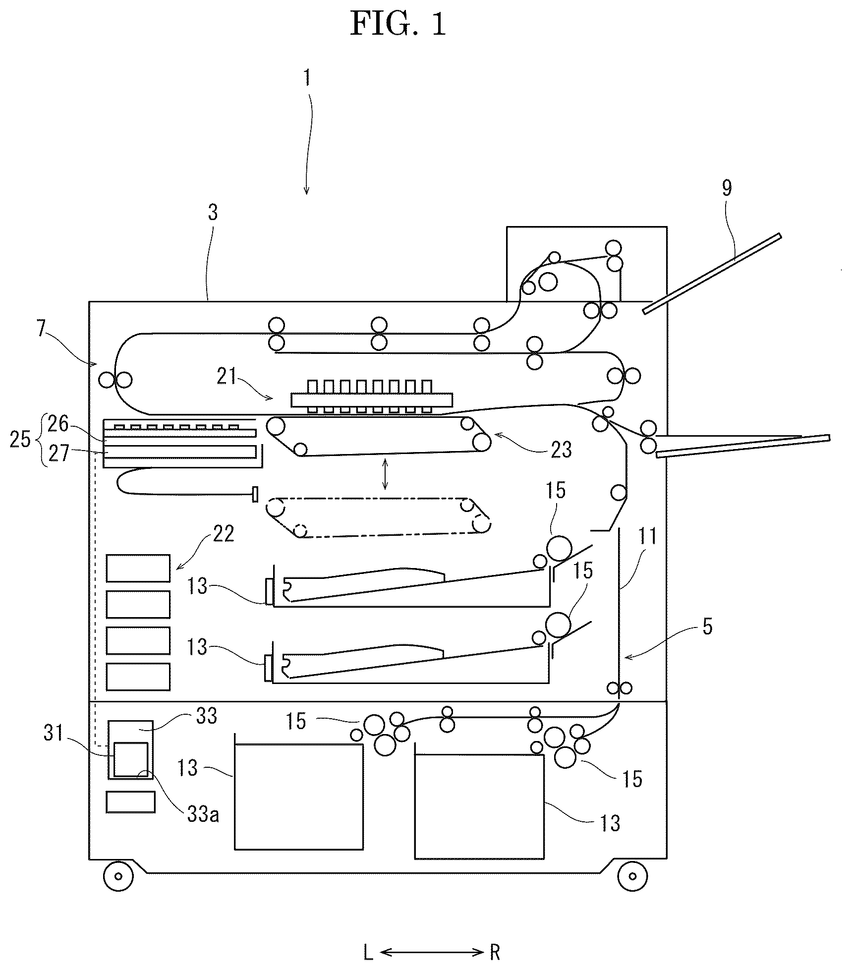 Patent US12304227 — Coupling structure and image forming apparatus — Figure 1