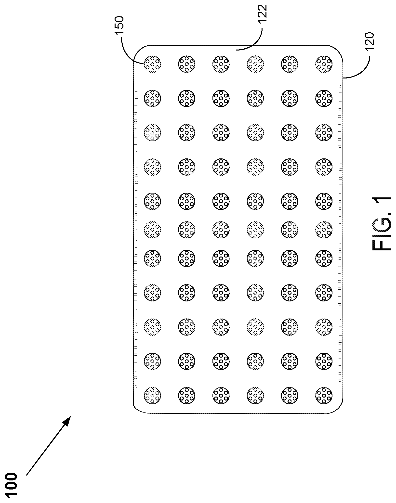 Patent US12304241 — Vehicle traction mat — Figure 1