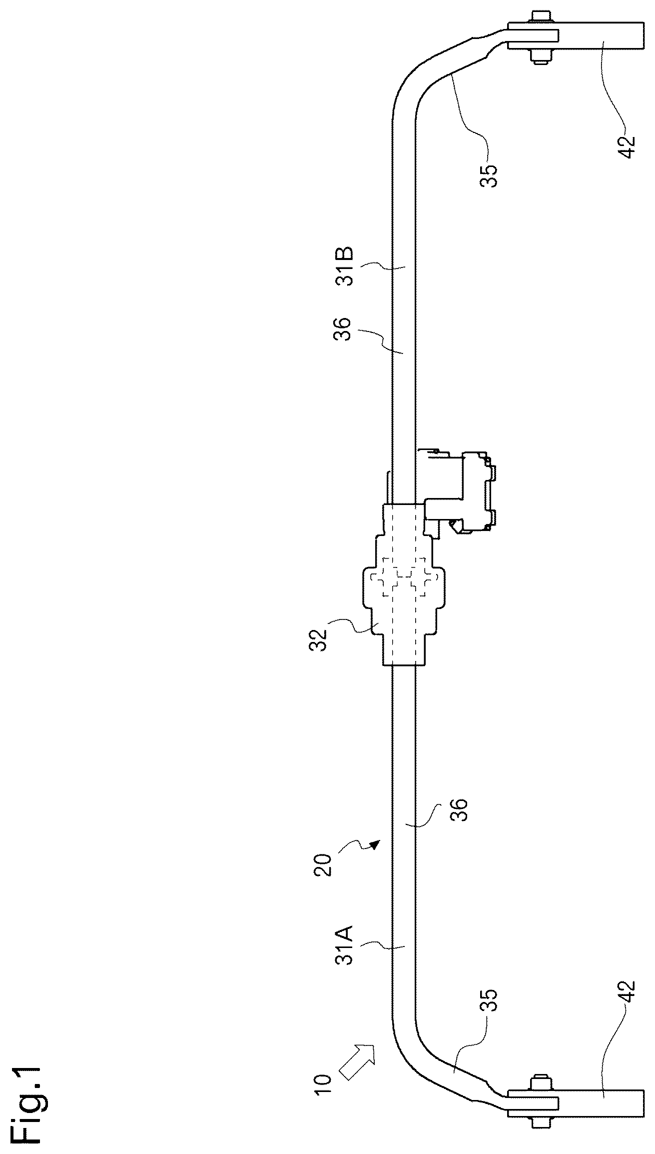Patent US12304269 — Stabilizer assembly and an off-road vehicle with the stabilizer assembly — Figure 1
