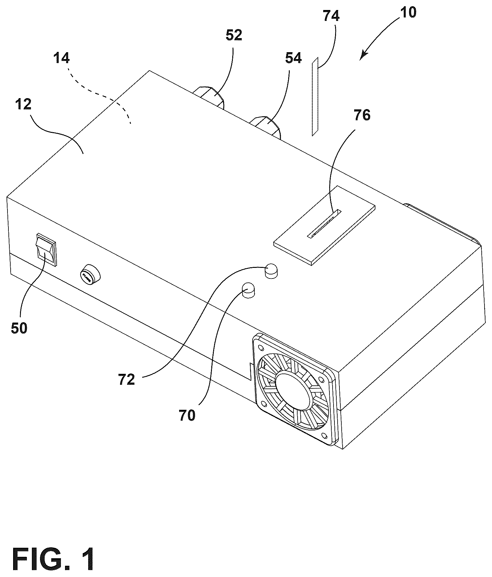 Patent US12304278 Figure 1 – Air monitoring system for vehicle interior