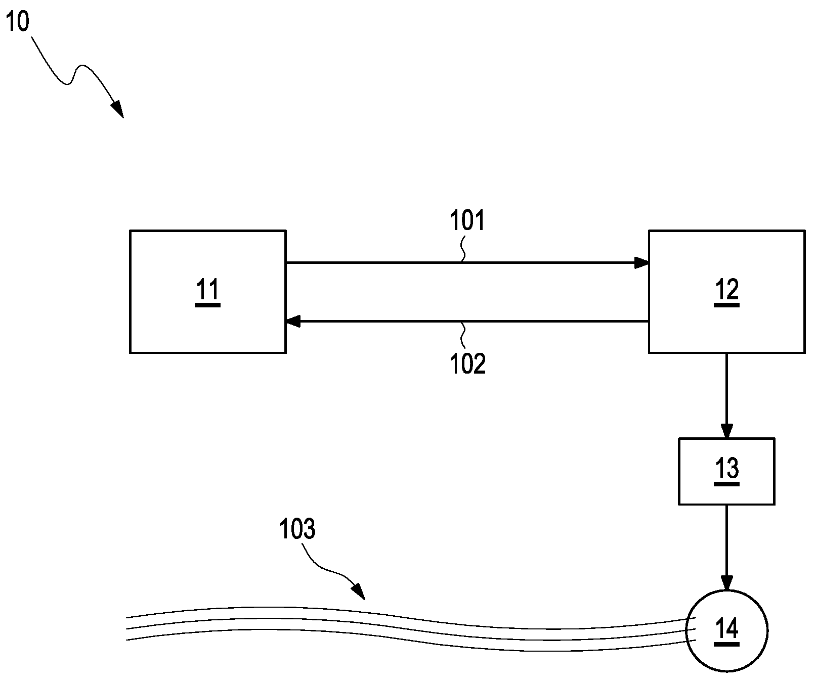 Patent US12304298 — Needs-based cooling of a BEV — Figure 1