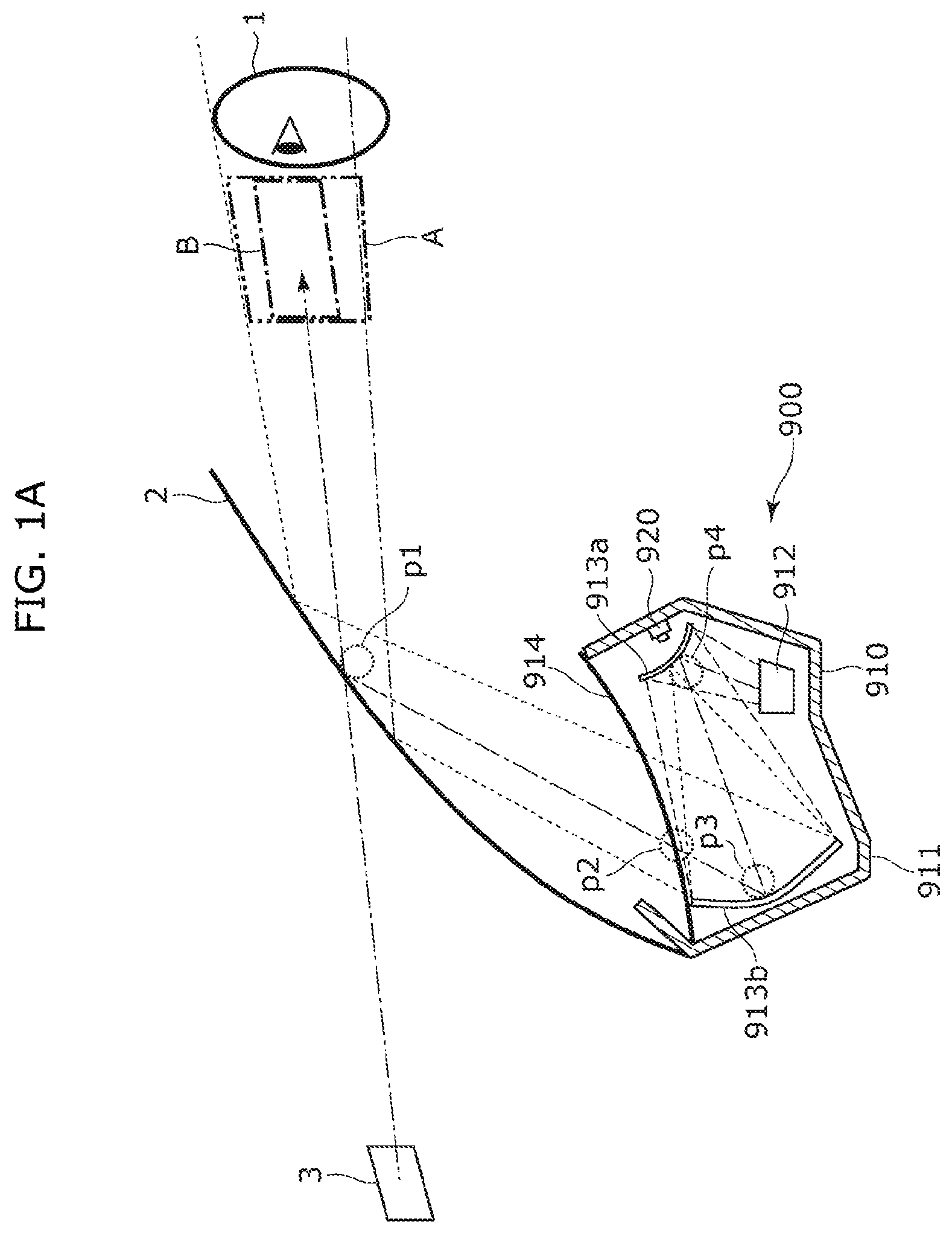 Patent US12304309 — Imaging and display system — Figure 1
