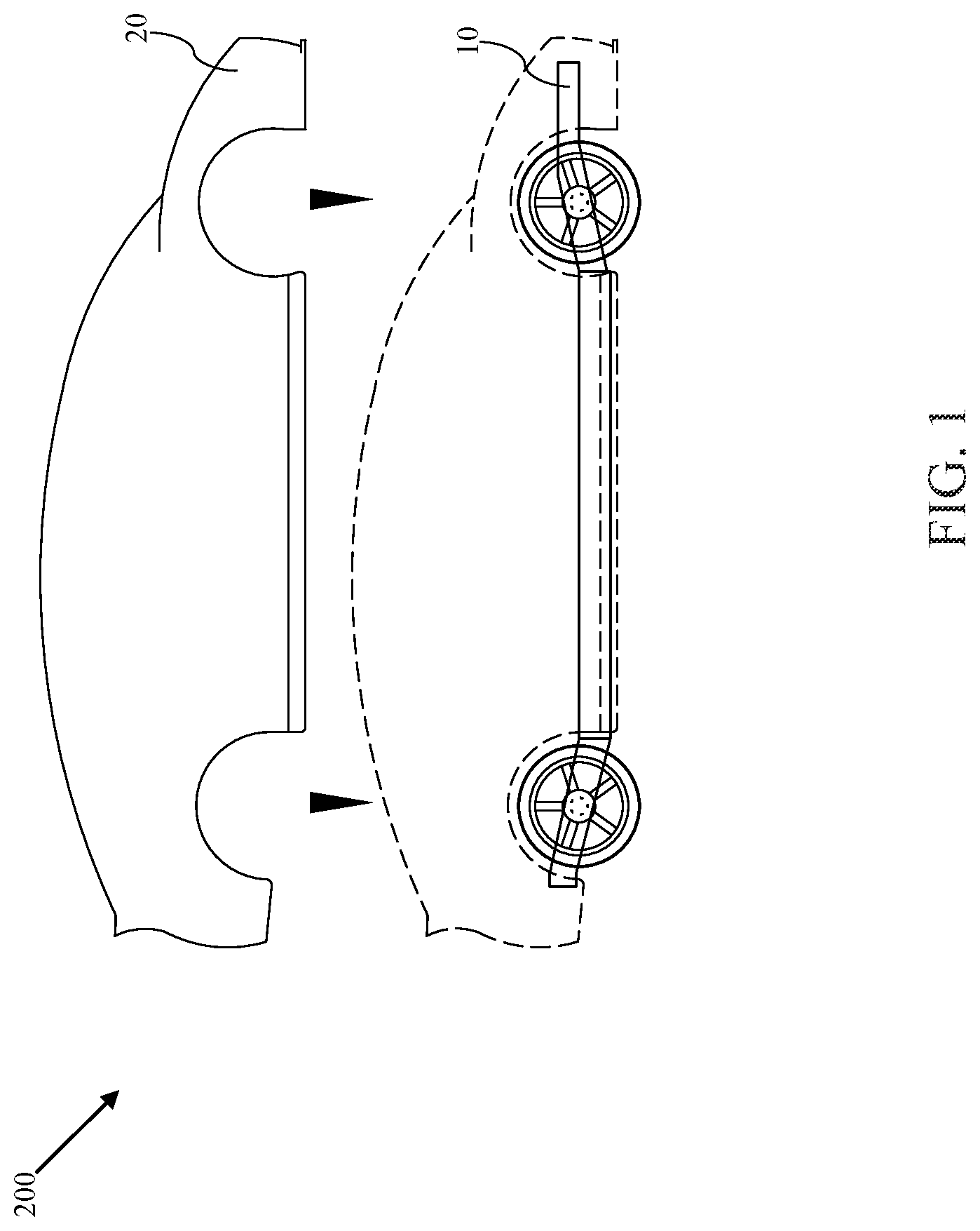 Patent US12304328 — Product integrated manufacturing of emission free vehicles — Figure 1