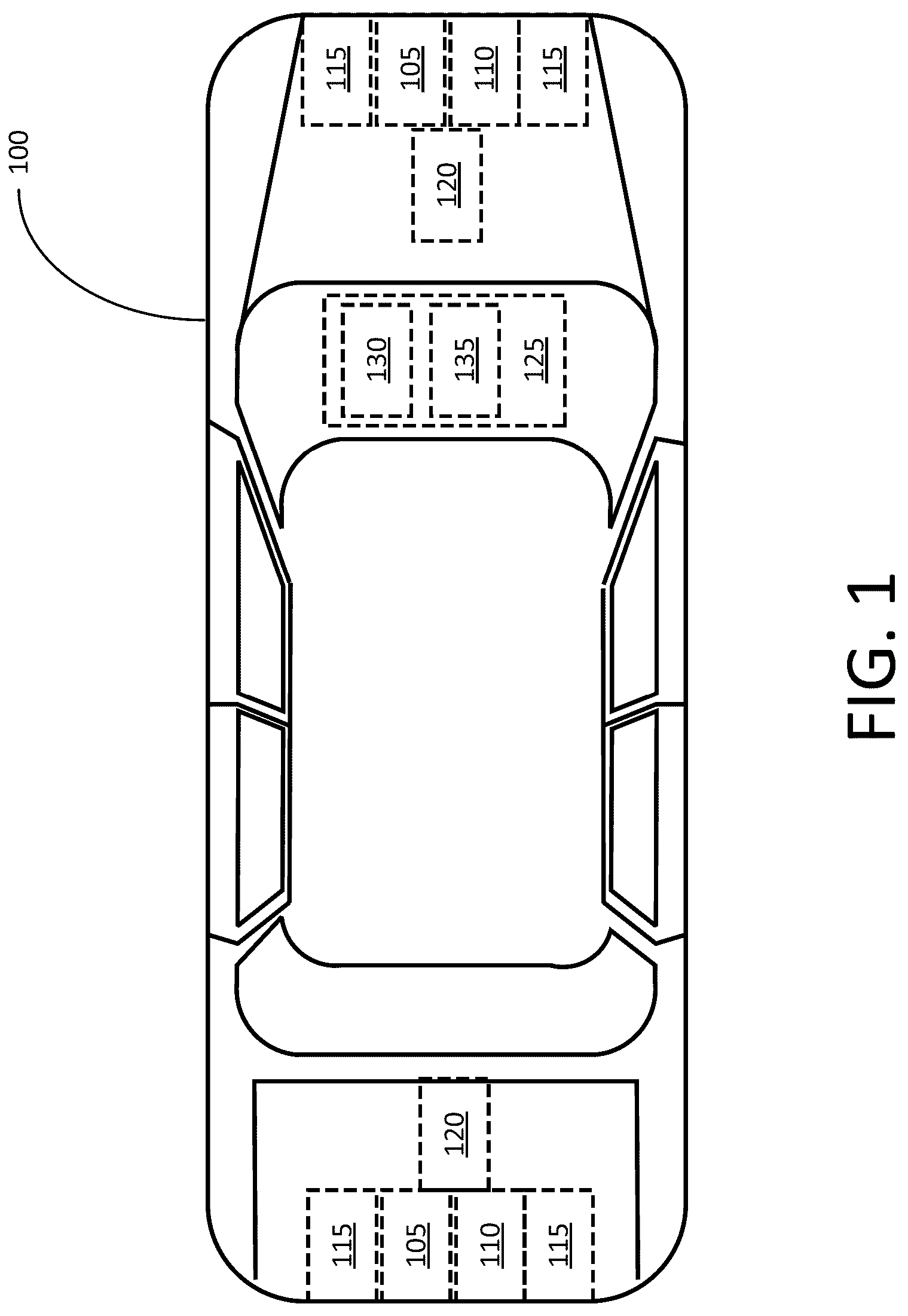 Patent US12304345 — Systems and methods for improving initial range prediction when towing — Figure 1