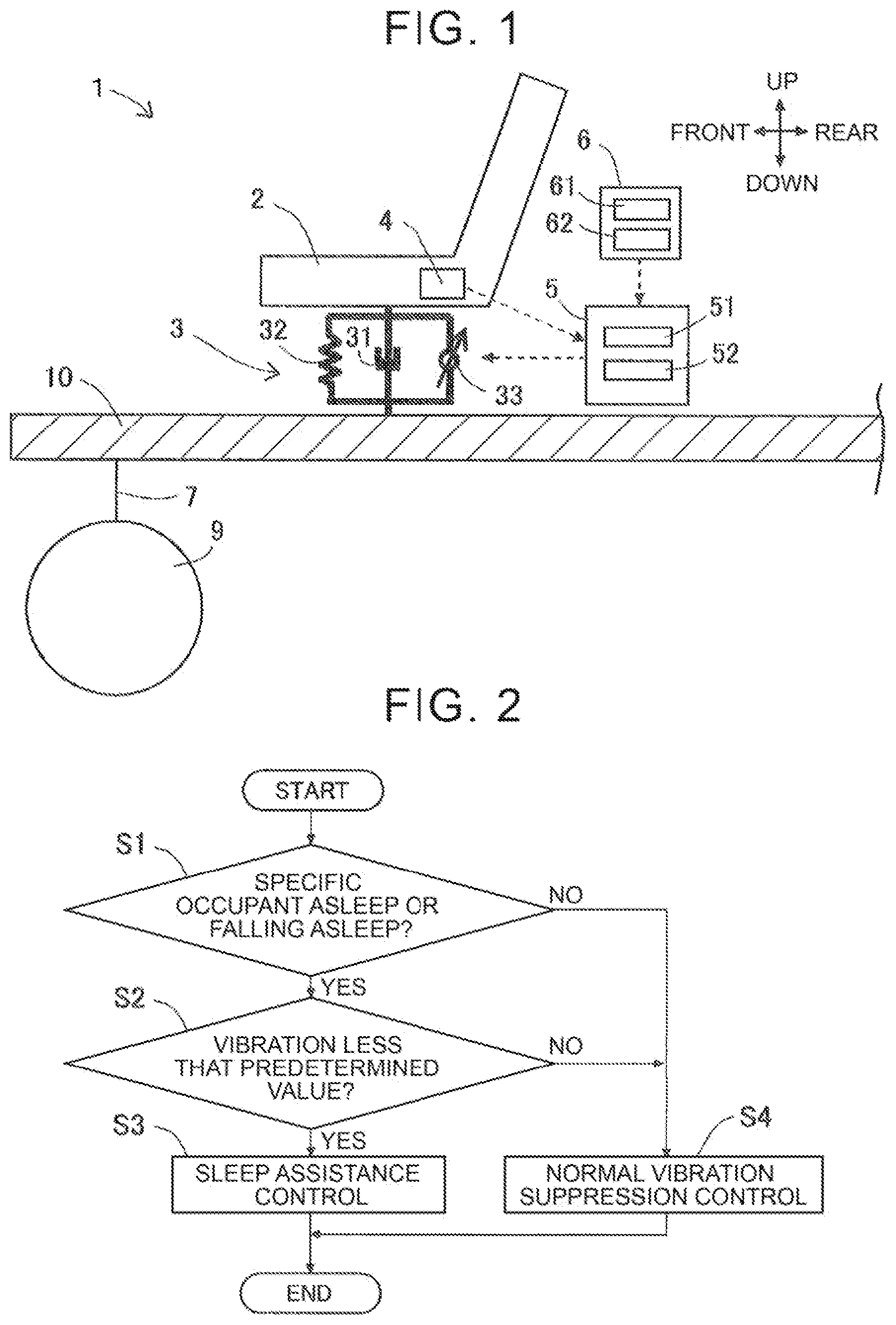 Patent US12304368 Figure 1 – Vehicle control device