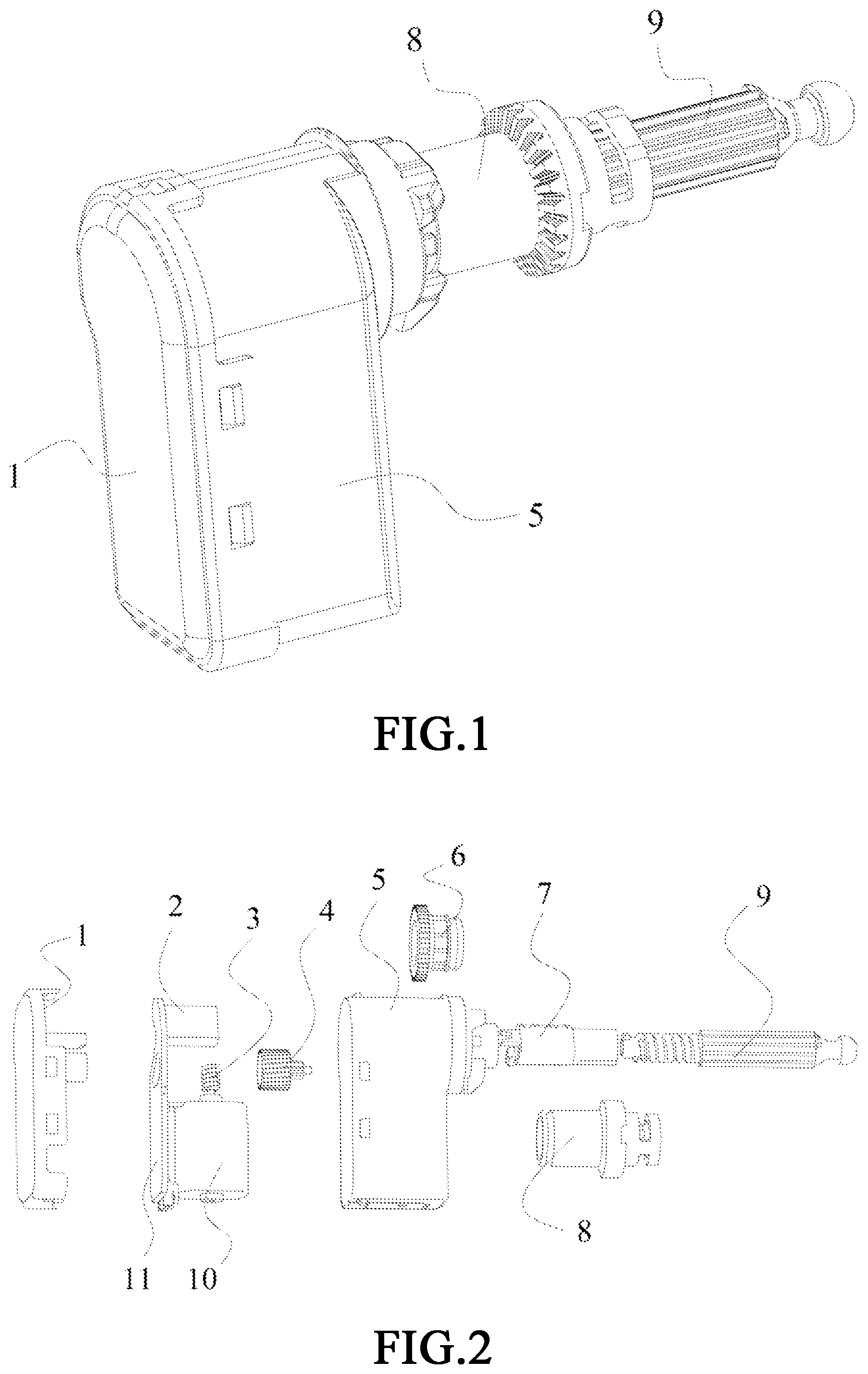 Patent US12304379 — Vehicular headlamp adjustment device — Figure 1