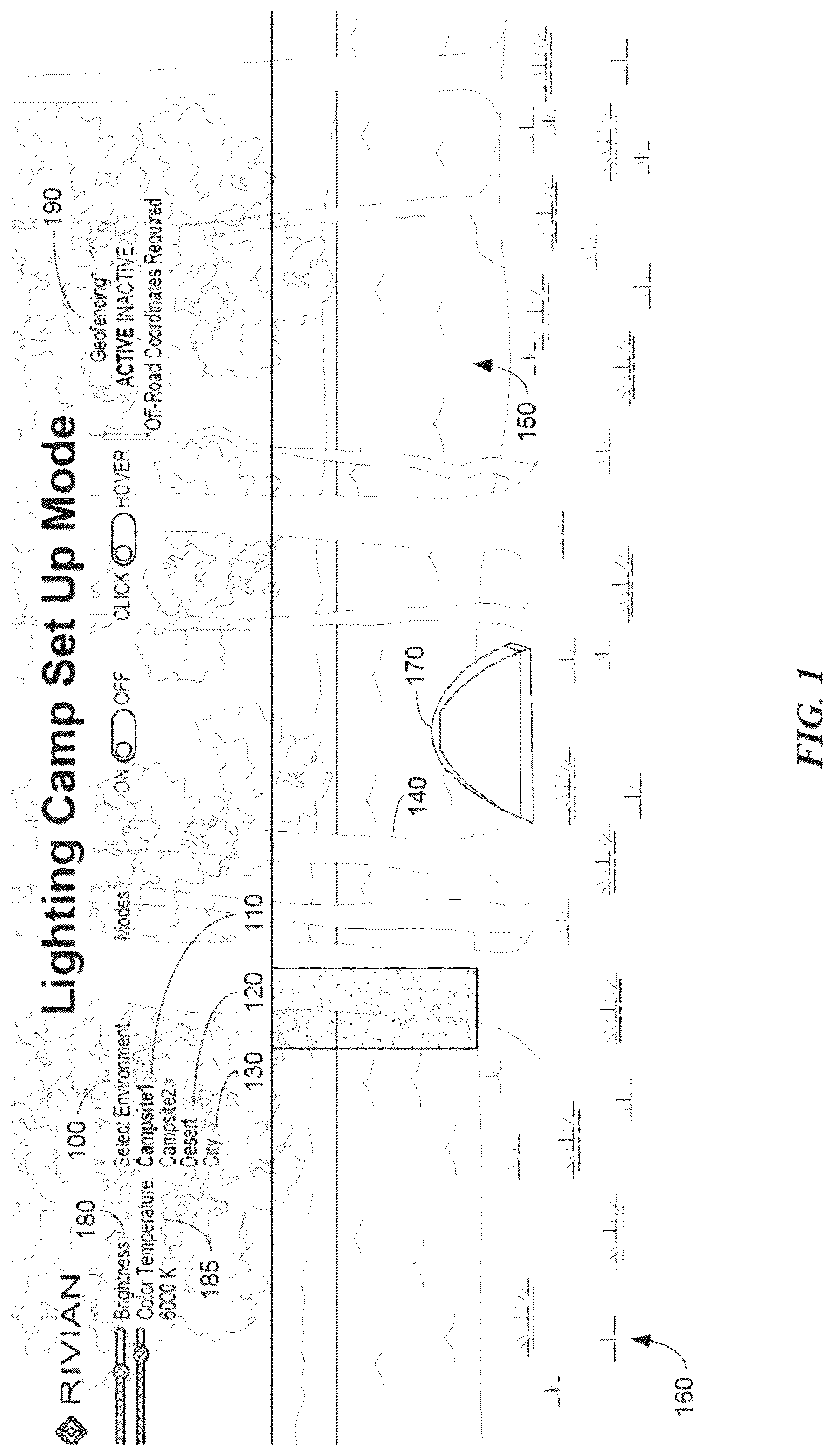 Patent US12304381 — Object tracking adaptive driving beam — Figure 1