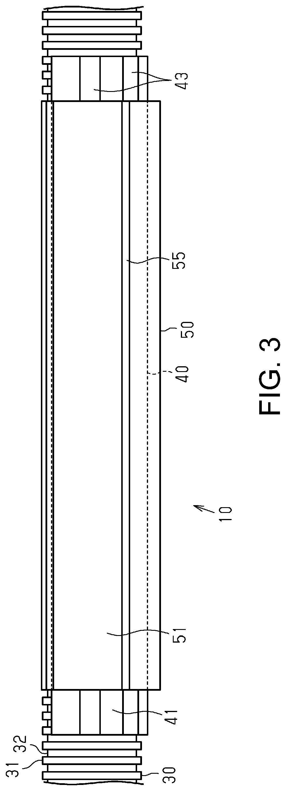 Patent US12304400 Figure 2 – Wire harness with first and second path restrictors and formed air layer