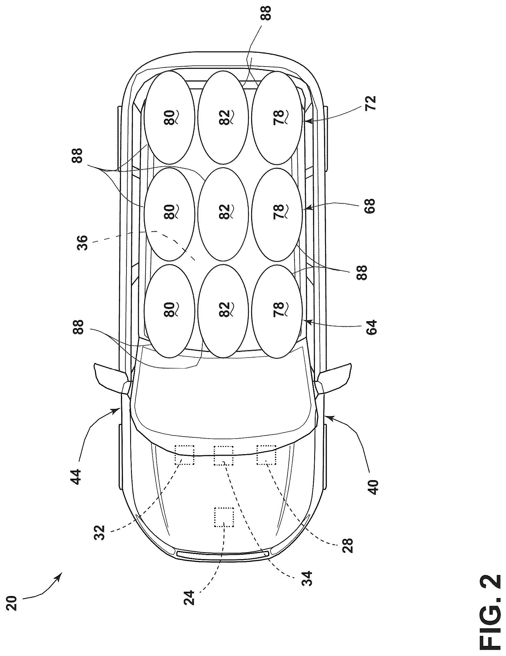 Patent US12304407 Figure 2 – Navigational attribute driven system and method for adjusting an adjustable component of a vehicle