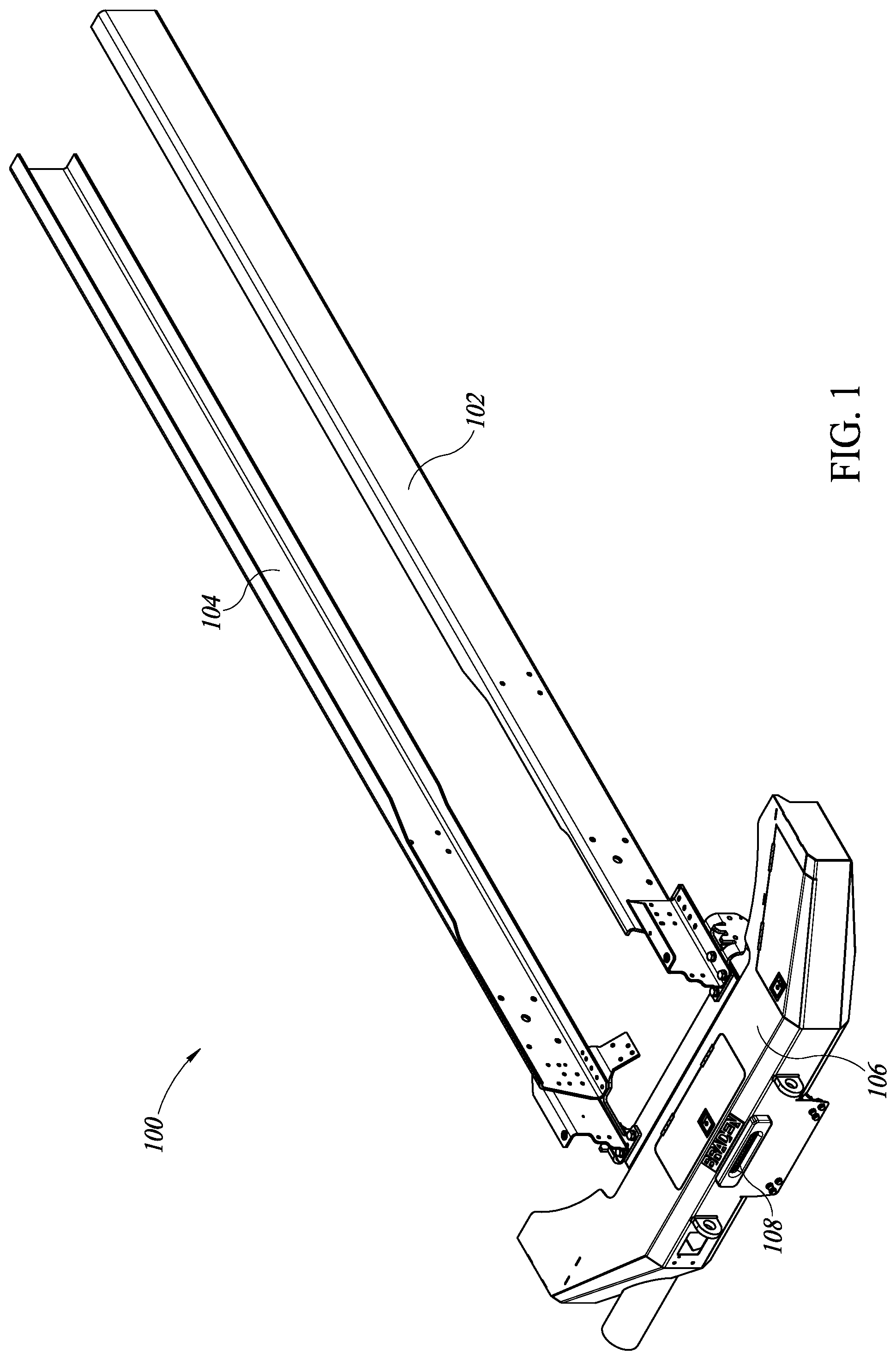 Patent US12304410 — Winch mounting systems — Figure 1